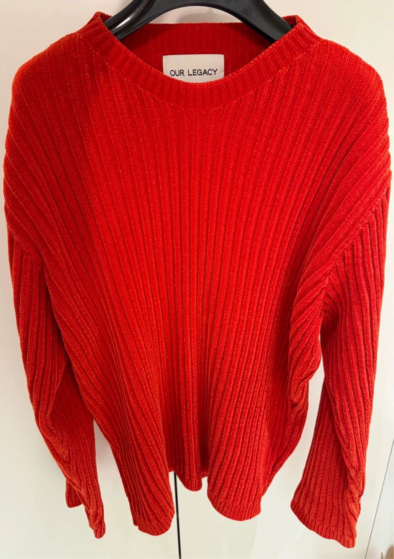 Our Legacy Our Legacy size50 Red sweater Size US M / EU 48-50 / 2 - 2 Thumbnail
