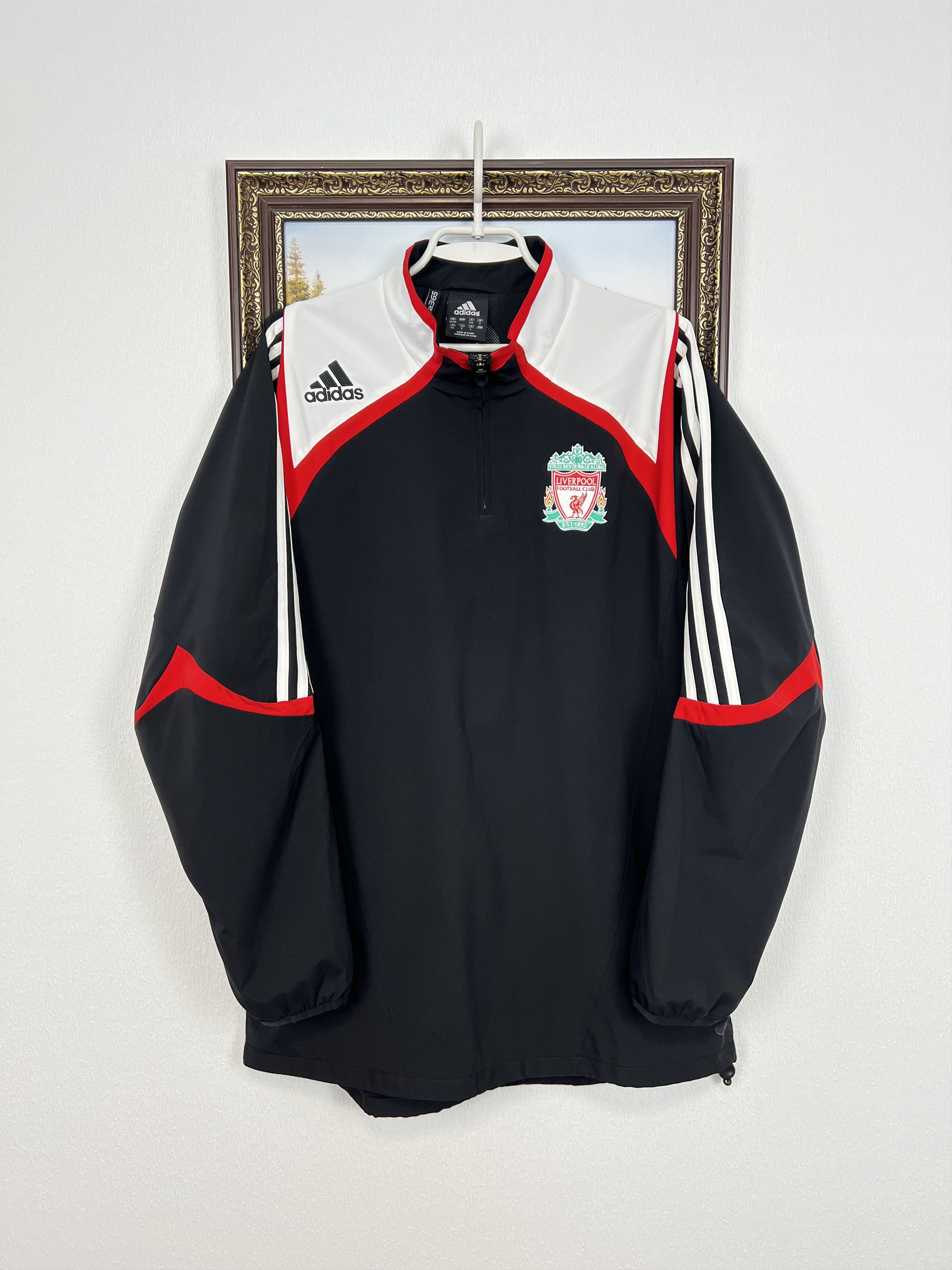 Vintage Adidas Liverpool Football Jacket Soccer Track Top