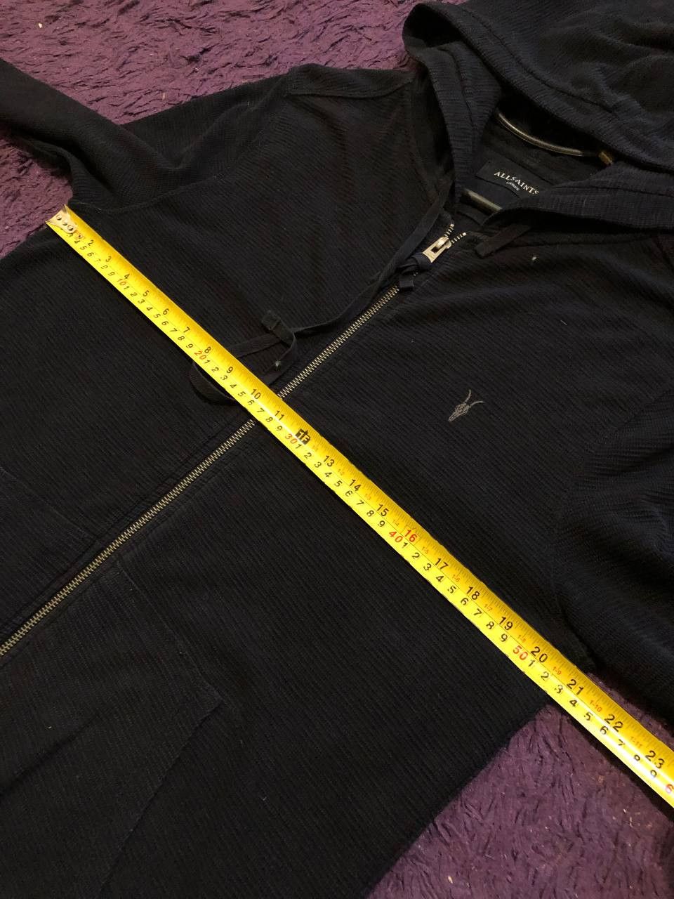 Allsaints Allsaints Zip Hoodie Size US L / EU 52-54 / 3 - 8 Thumbnail
