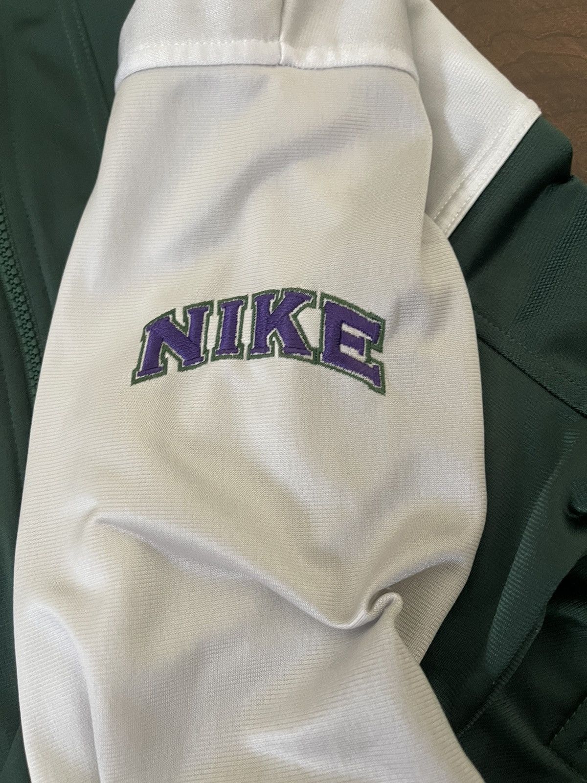 Nike × Vintage Nike Vintage Basketball Zip Up Size US L / EU 52-54 / 3 - 5 Thumbnail