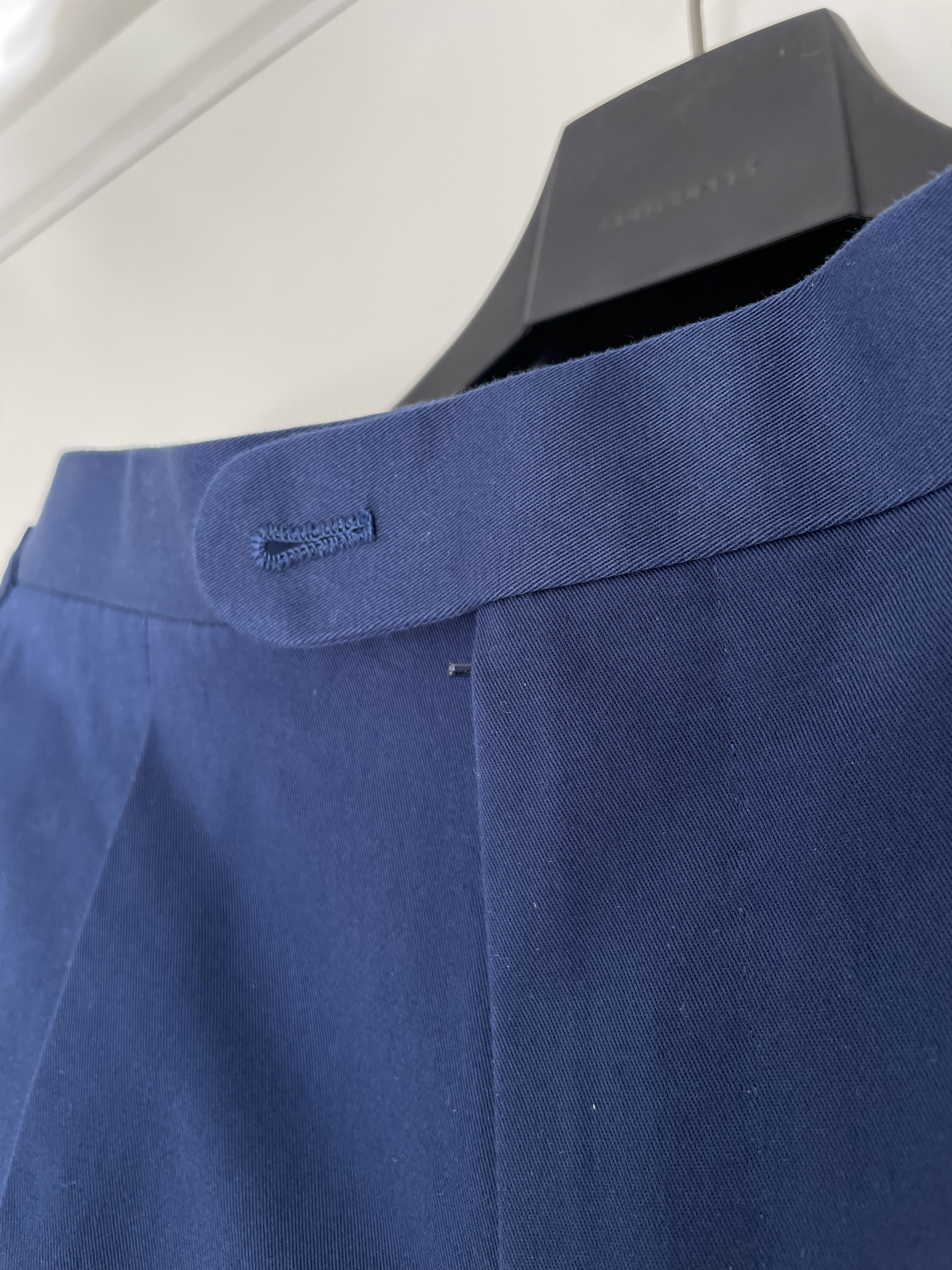 Other NWT Cavour mid blue cotton trousers, size EU50\w34 Size US 34 / EU 50 - 3 Thumbnail