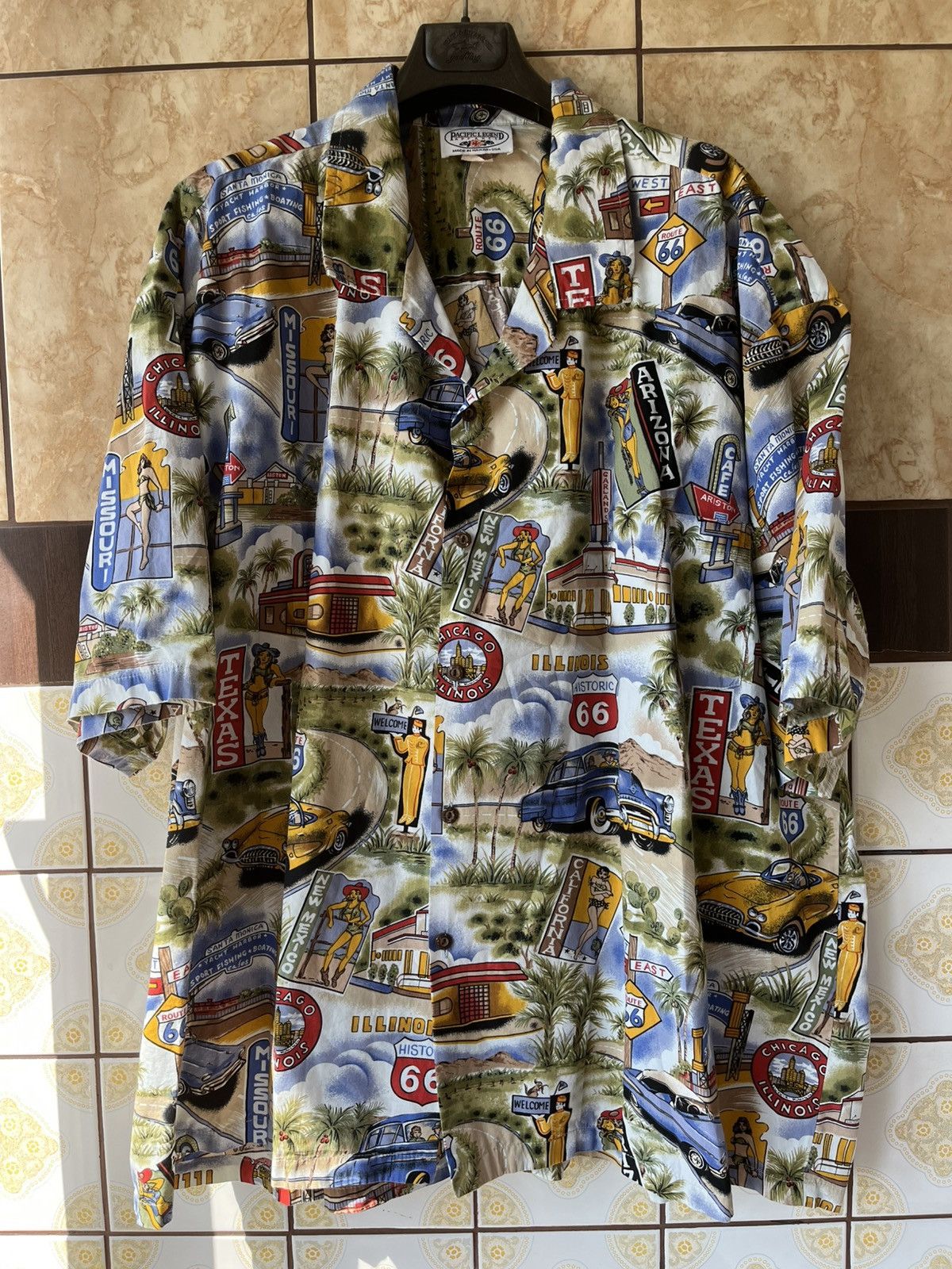 Pacific Legend Pacific Legend Hawaiian shirt Size US XXL / EU 58 / 5 - 1 Thumbnail