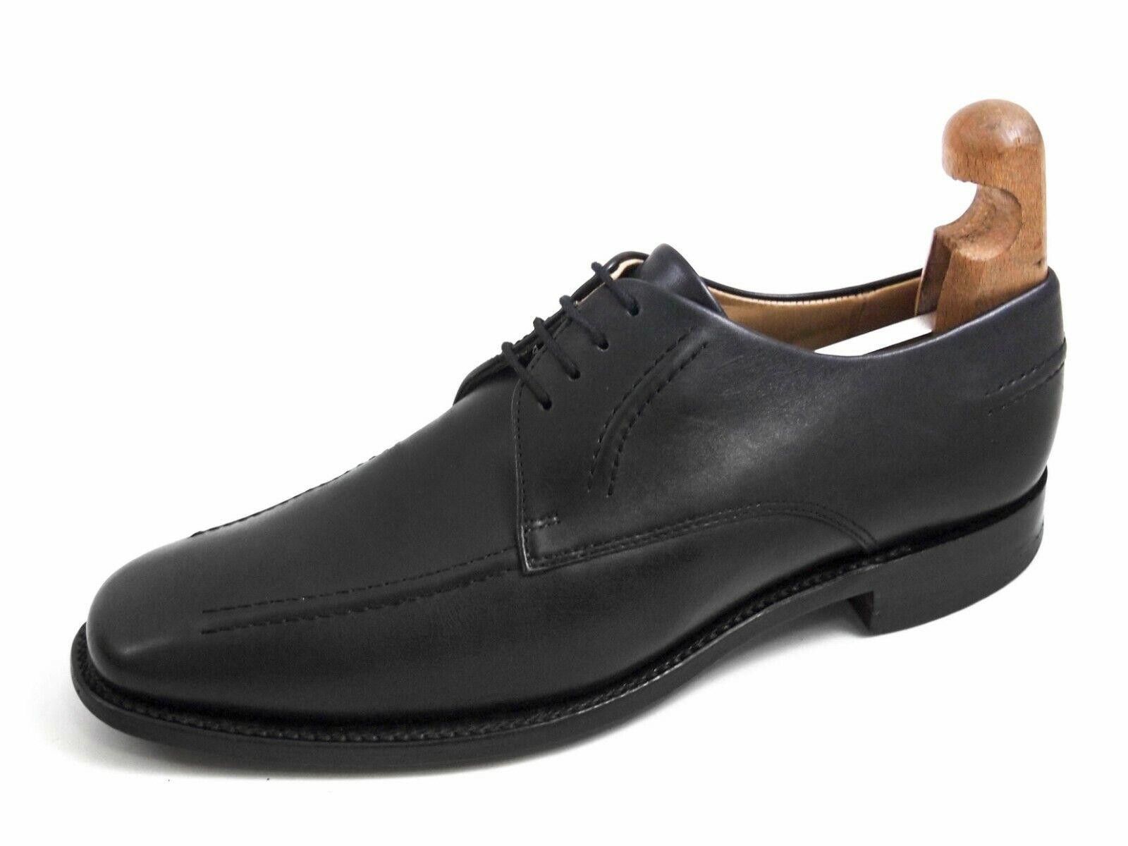 Loake Loake Aberdeen Derby Black Leather Mens EU 41.5 US 8.5 G Size US 8.5 / EU 41-42 - 1 Thumbnail