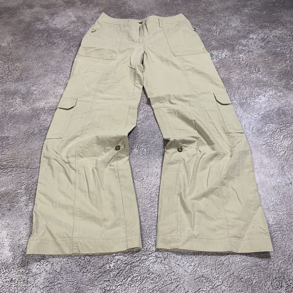 Vintage Vintage 90s Baggy Cargo Pants Flared Parachute Grunge 28 Size 28" / US 6 / IT 42 - 1 Thumbnail