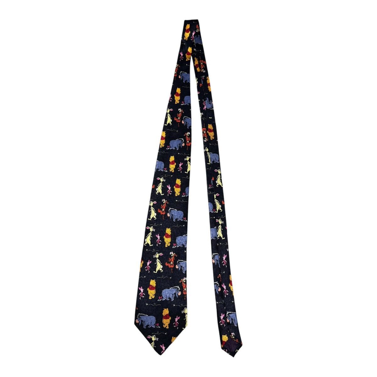 Disney × Vintage Lot of 2 Vintage Disney Pooh Silk Pooh Tigger Eeyore Ties Size ONE SIZE - 2 Thumbnail
