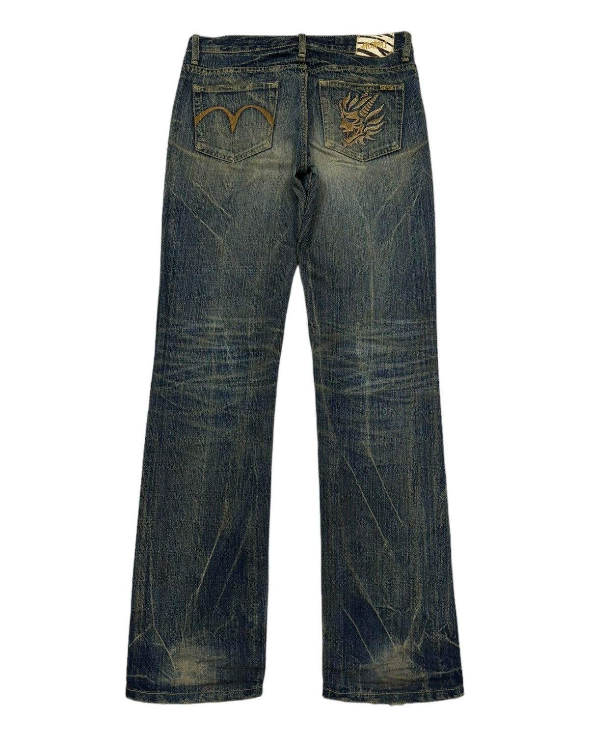 Japanese Brand RARE JAPANESE JEANS ART ONIARAI RUSTY CLAWMARK DENIM Size 30" / US 8 / IT 44 - 9 Thumbnail