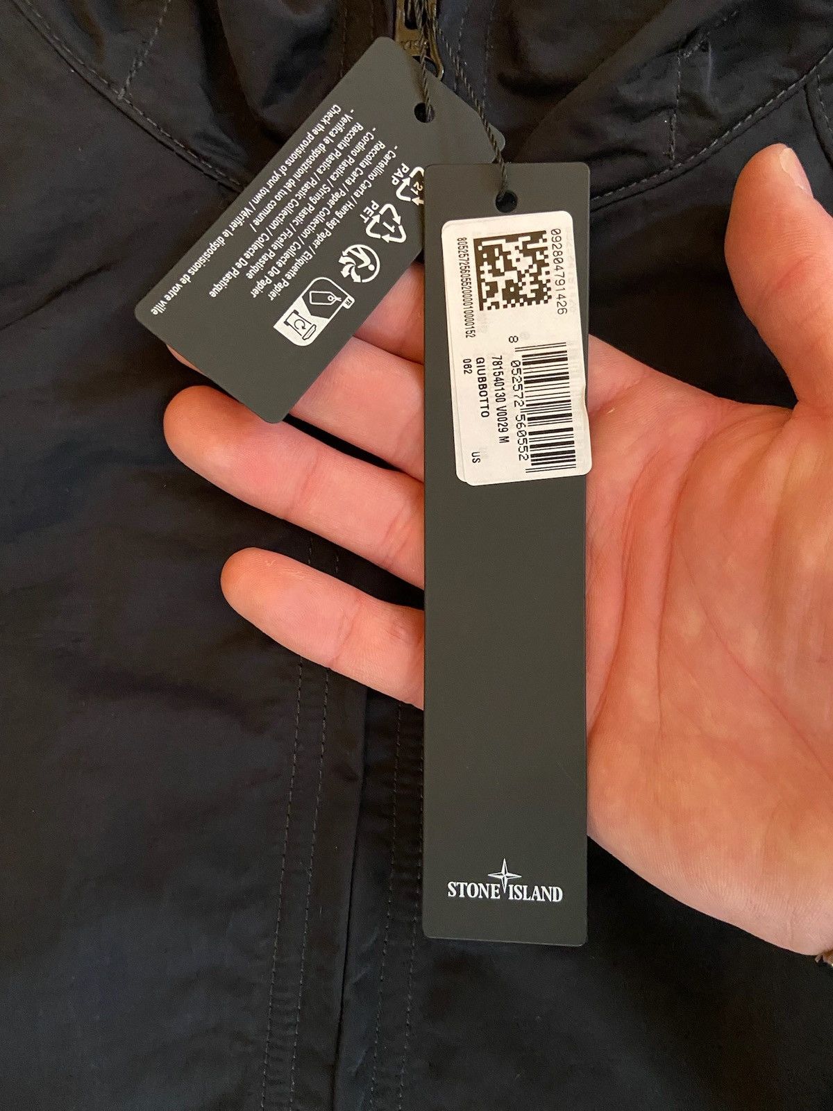 Stone Island Stone Island Nylon Black Jacket Size US M / EU 48-50 / 2 - 5 Thumbnail