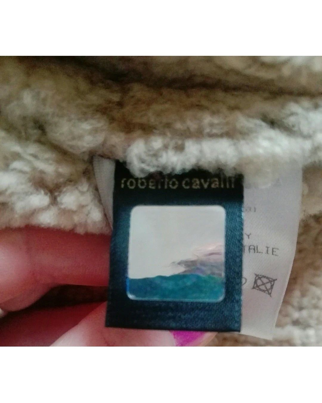 Roberto Cavalli ARCHIVE SHEARLING LEATHER BELTED JACKET Size S / US 4 / IT 40 - 6 Thumbnail