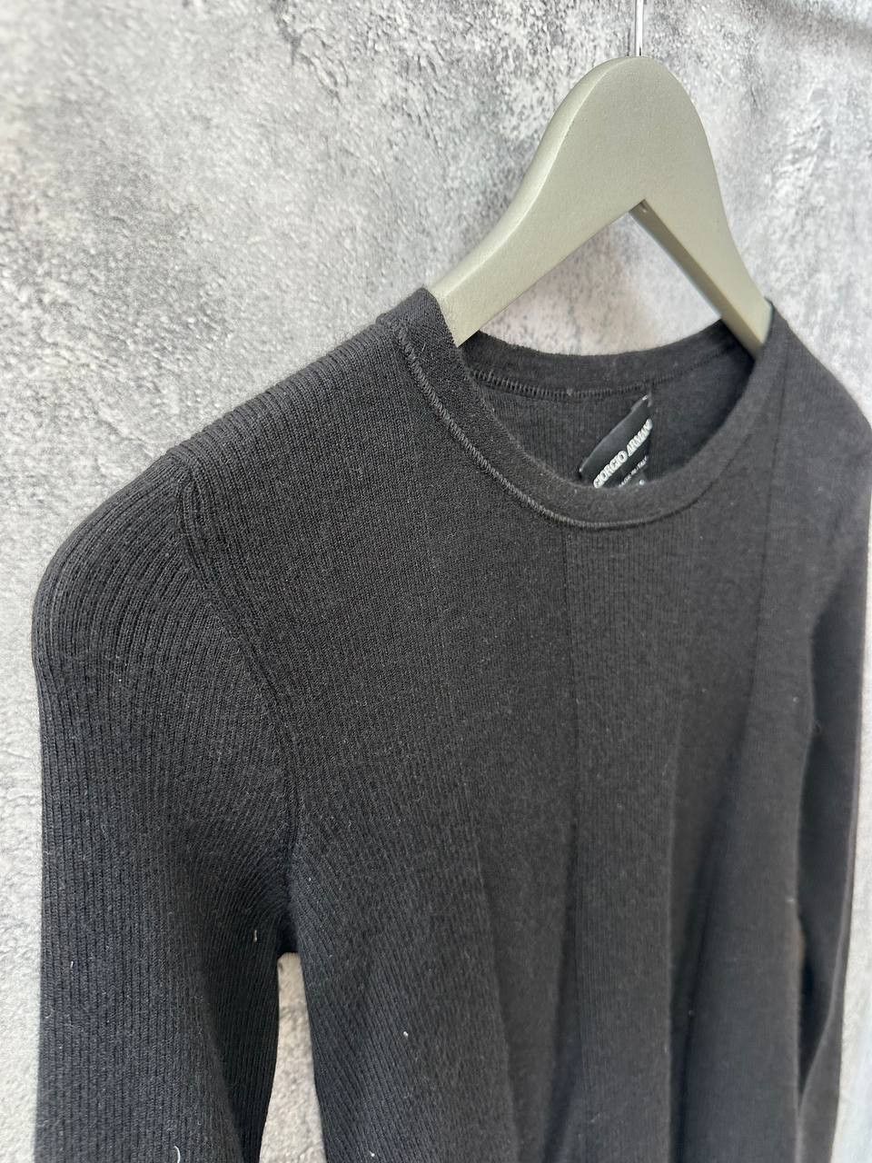 Giorgio Armani Giorgio Armani Cashmere Silk Striped Sweater Italy Crew Neck Size M / US 6-8 / IT 42-44 - 4 Thumbnail