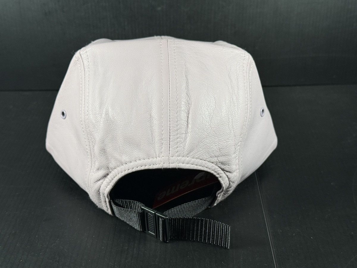 Supreme SUPREME FW15 LEATHER 5-PANEL CAMP CAP LIGHT PURPLE BNWT Size ONE SIZE - 3 Thumbnail