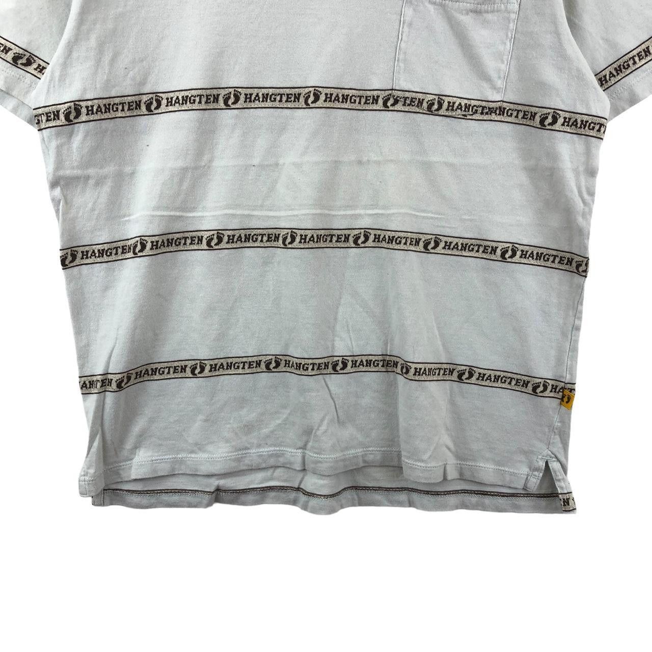 Hang Ten Vintage HANG TEN SURFING Monogram Surf Hawaii Tee Shirt Size US M / EU 48-50 / 2 - 4 Thumbnail