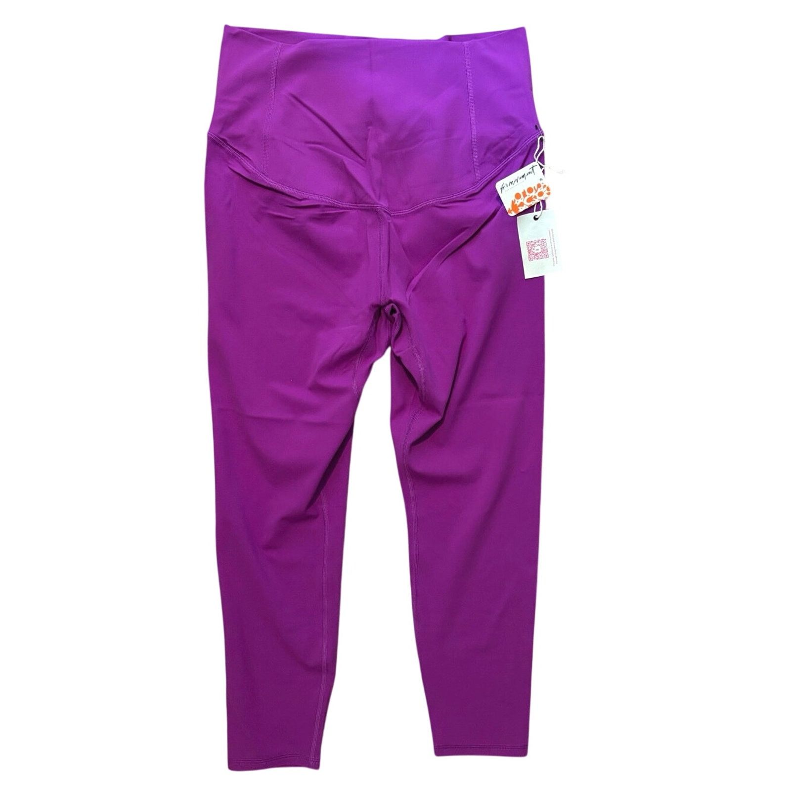 Free People NWT Free People x Hatch Maternity Leggings Purple Size L Size 29" - 3 Thumbnail