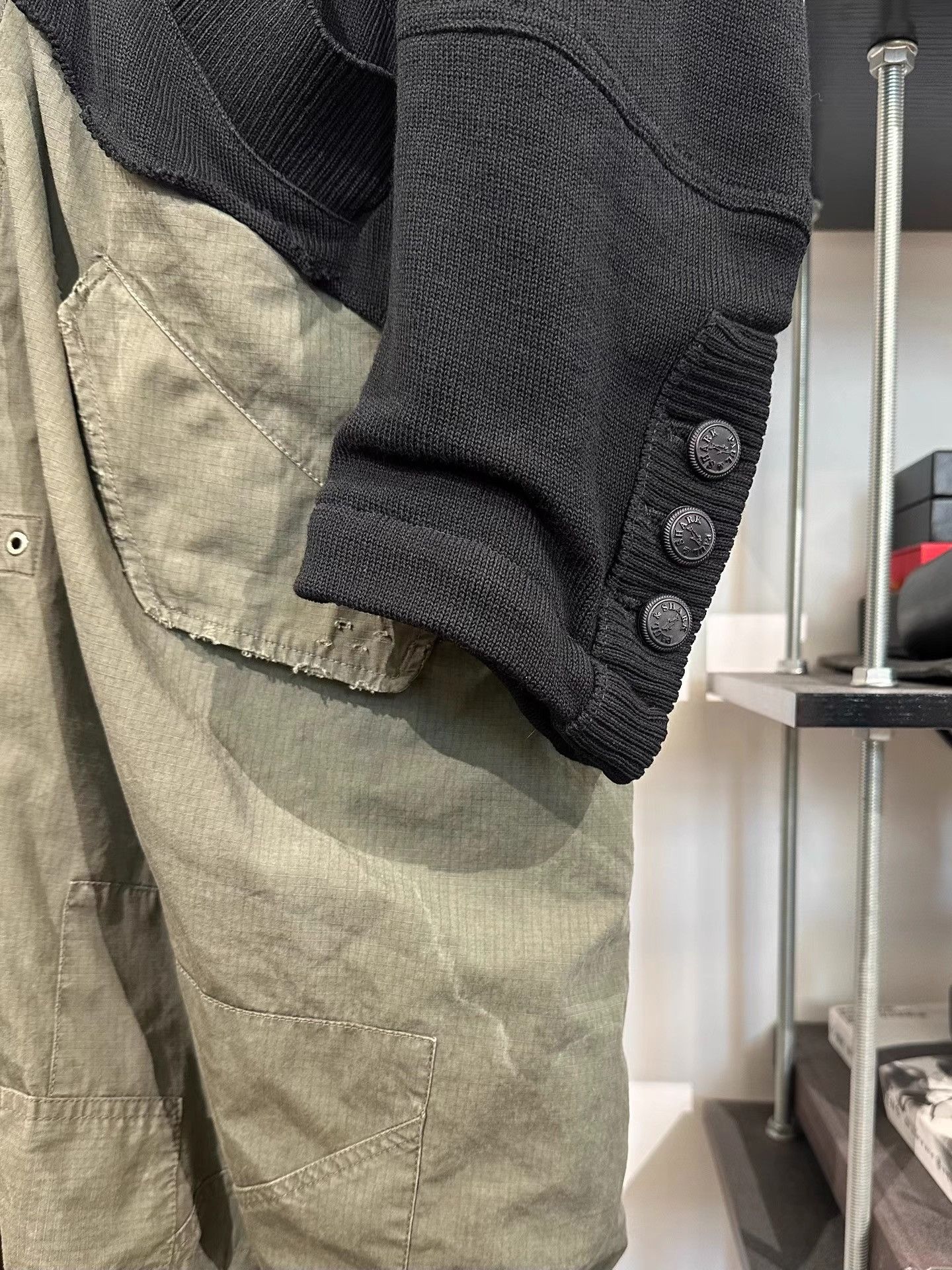 Greg Lauren Greg Lauren × Paul&Shark Military Wool Hooded Trench K35 Size US L / EU 52-54 / 3 - 6 Thumbnail
