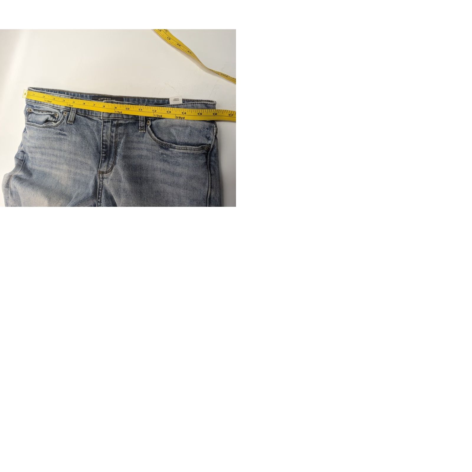 Lucky Brand Lucky Brand Jeans Women 10 Straight Blue Cotton Blend Medium Wash 31in Inseam 32in Waist 30in 7WD10581 Size 32" / US 10 / IT 46 - 9 Thumbnail