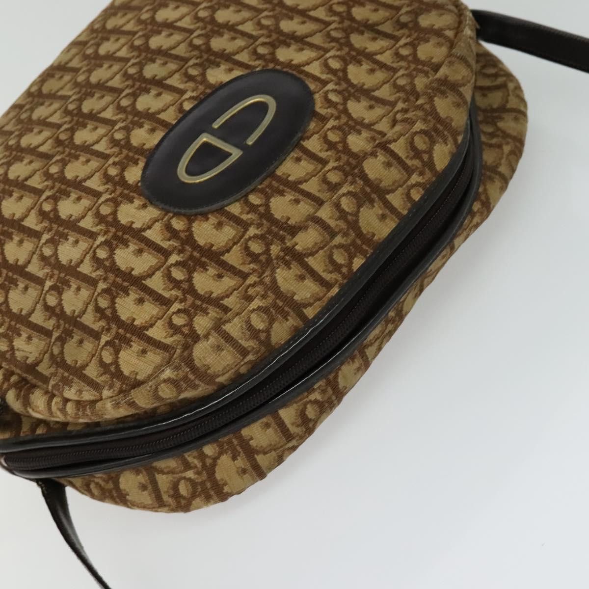 Dior DIOR Trotter Canvas Shoulder Bag Brown Size ONE SIZE - 6 Thumbnail