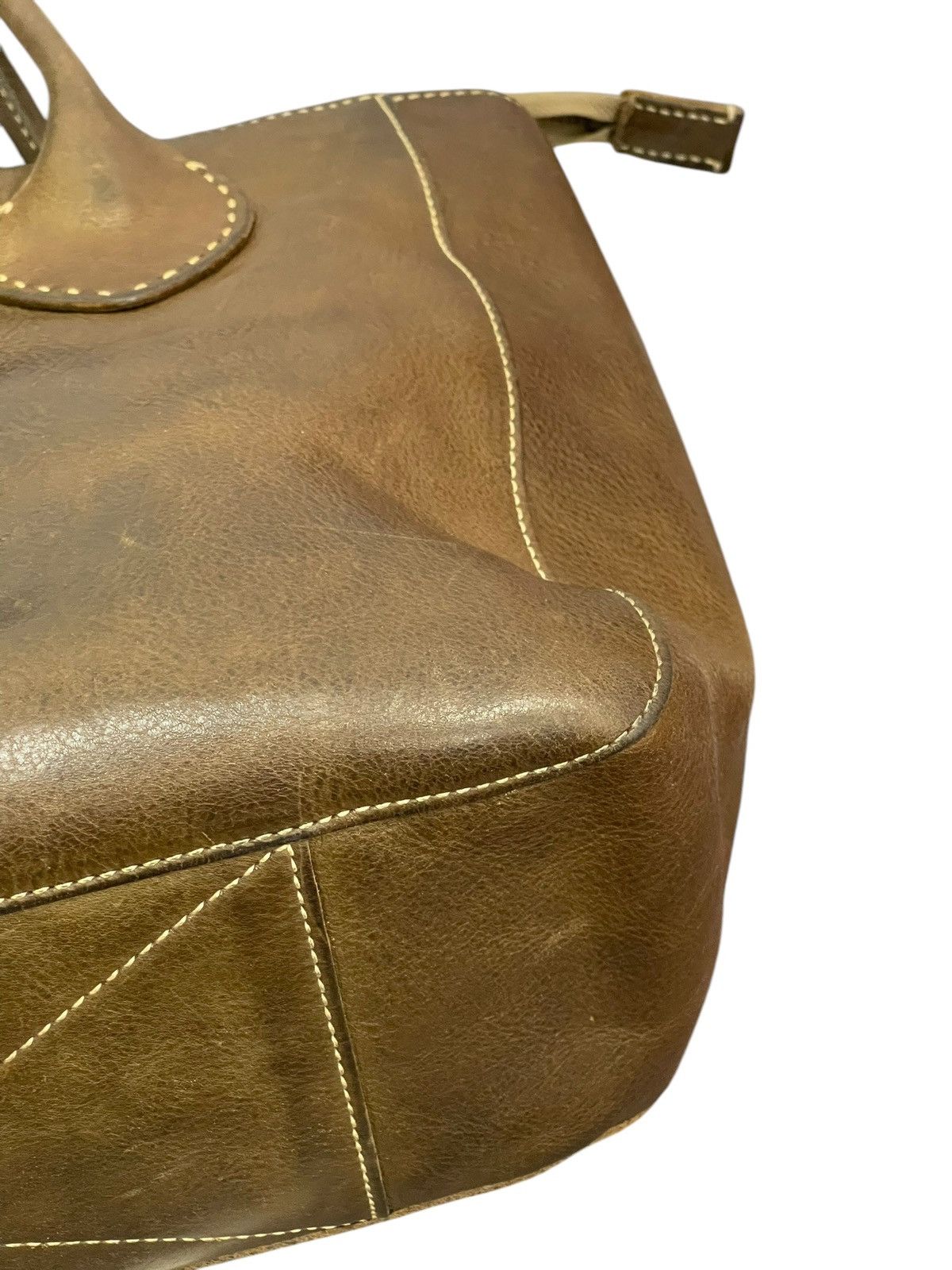 Genuine Leather Full Leather Genten Japan Tote Shoulder Bag 1🟩9 Size ONE SIZE - 10 Thumbnail