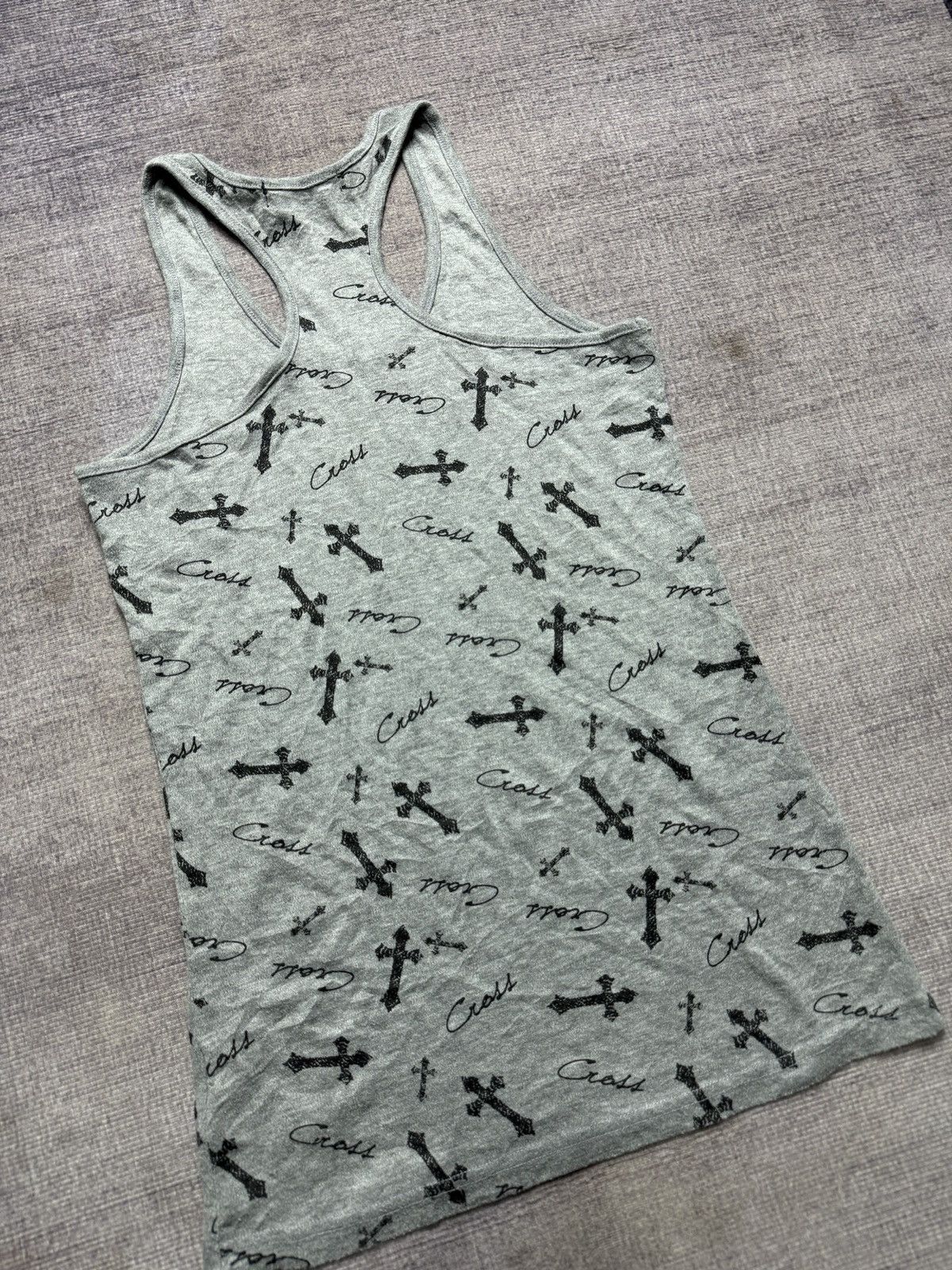 If Six Was Nine Y2K BANANATRIP CROSS ART TANK TOP Size M / US 6-8 / IT 42-44 - 5 Thumbnail
