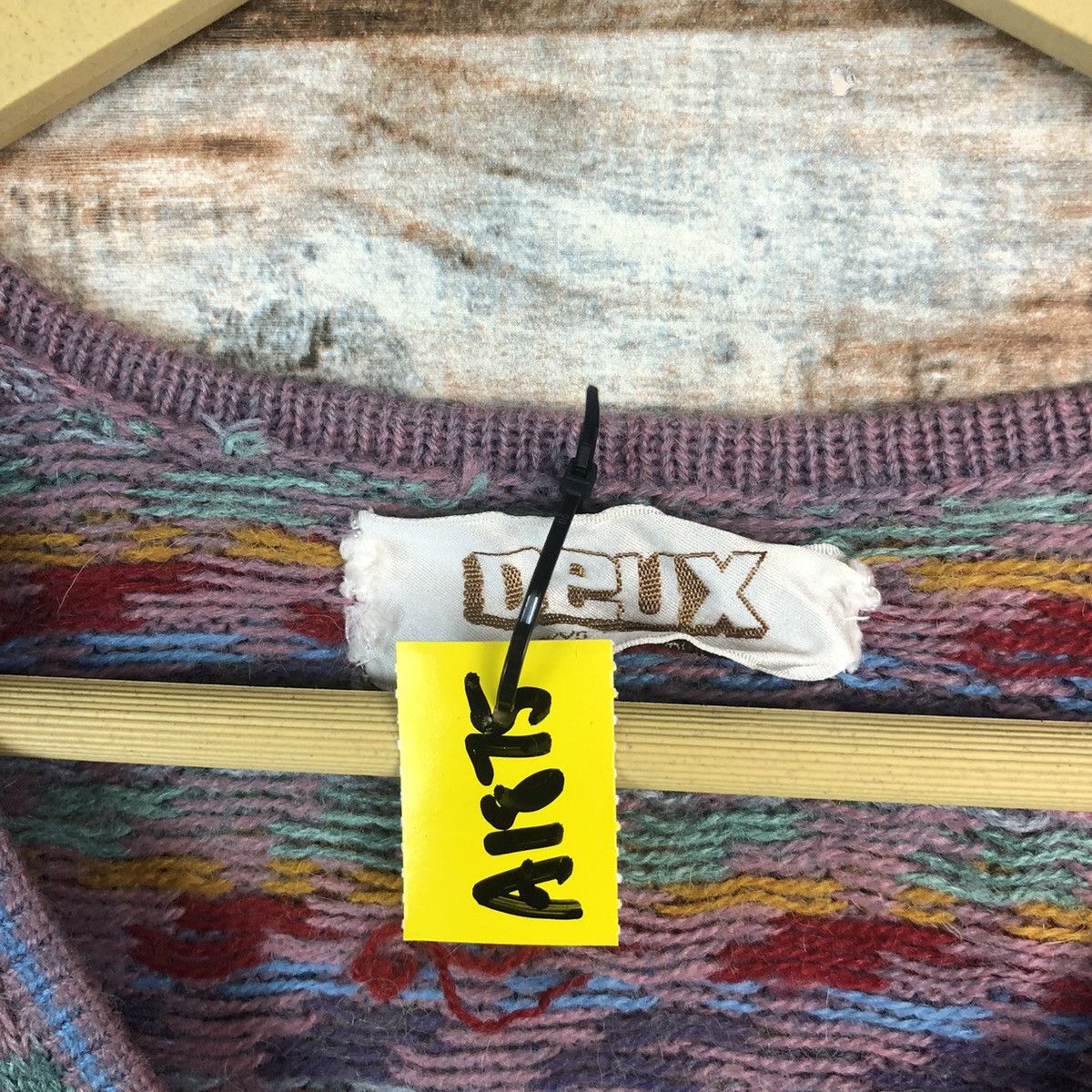 Homespun Knitwear Deux faded Pink Knitwear sweatshirt #A1875 Size S / US 4 / IT 40 - 9 Thumbnail