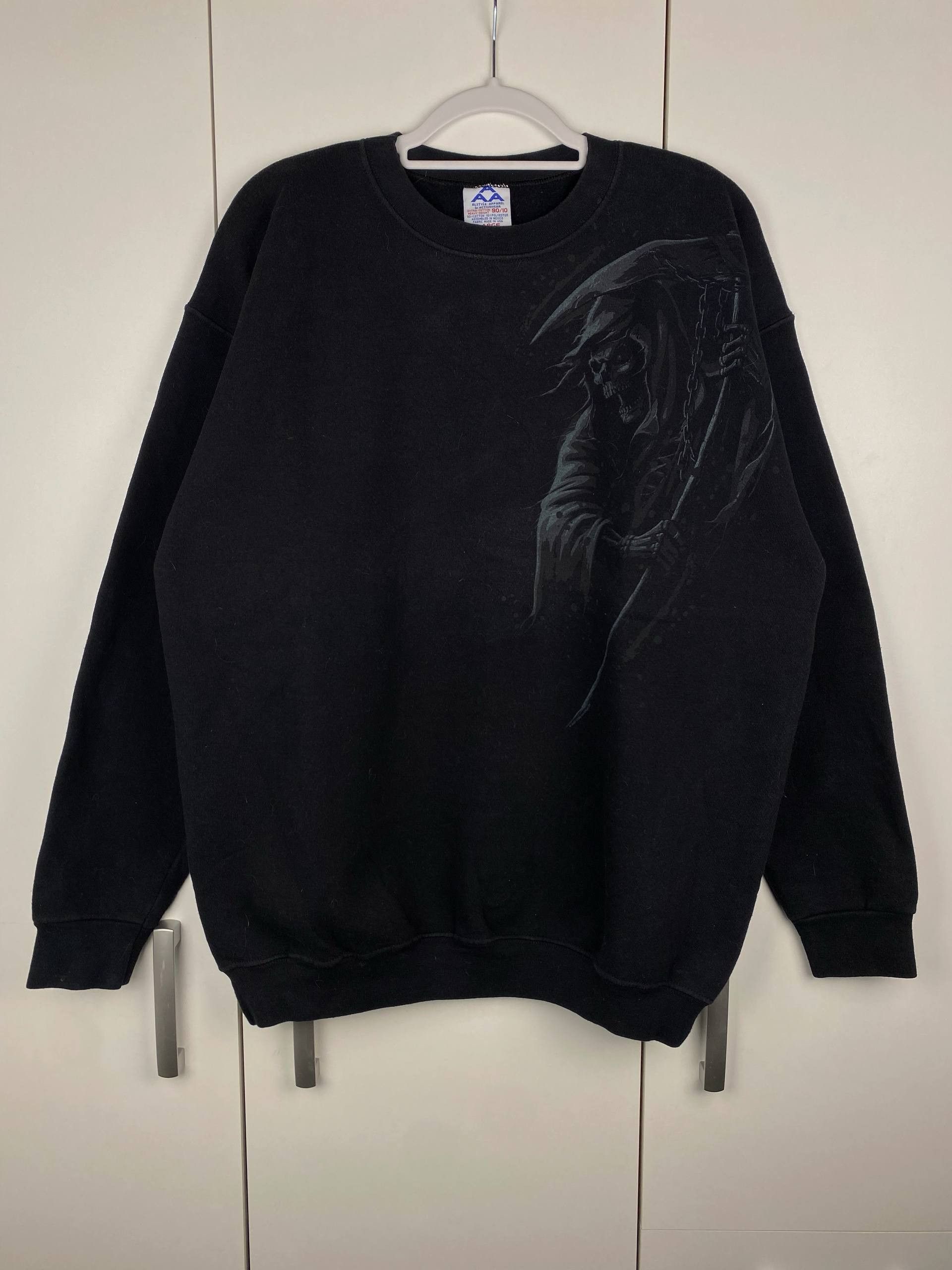 Vintage Vintage Grim Reaper 2007 Graphic Sweatshirt Size US L / EU 52-54 / 3 - 1 Thumbnail
