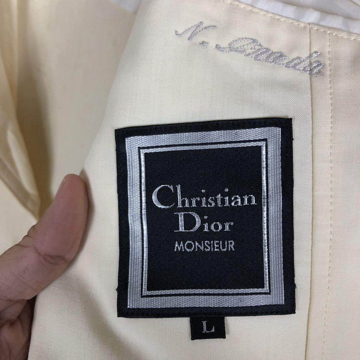 Christian Dior Monsieur 🔥90’s Vintage Double Breast Casual Coats Jacket Size US L / EU 52-54 / 3 - 13 Thumbnail