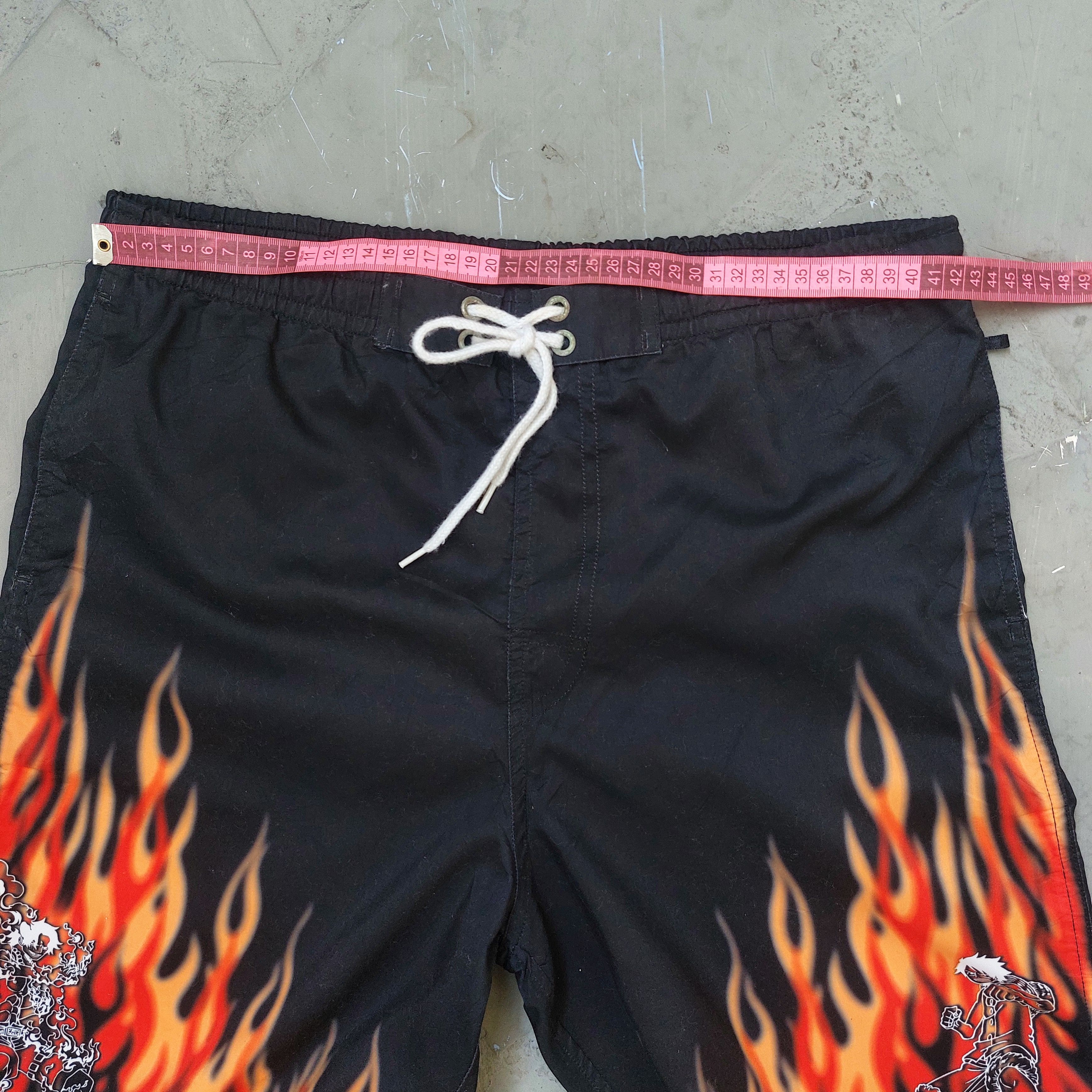 Anime × Japanese Brand × One Piece Shorts One Piece Ace X Lutffy Size US 33 - 10 Thumbnail