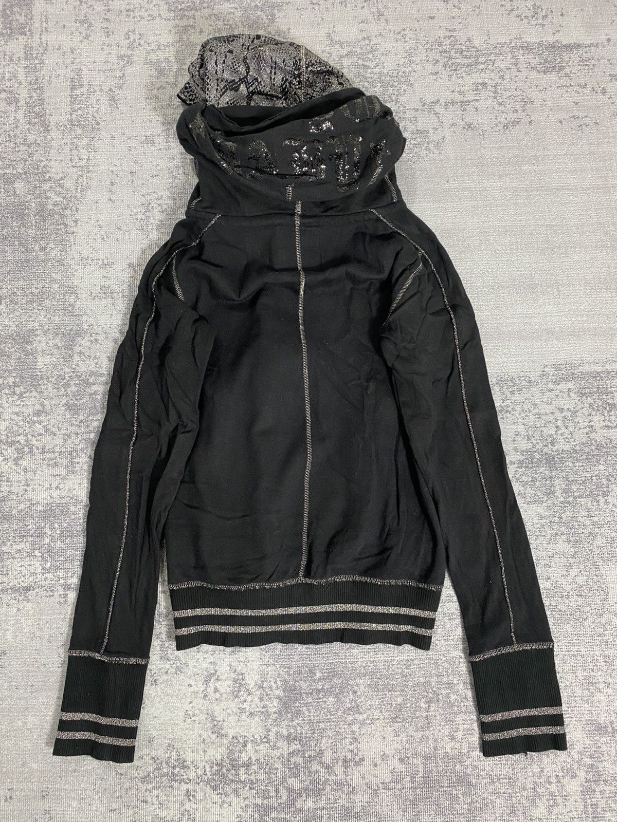 Japanese Brand Japanese buffalo bobs double layer snake skin hoodie Size US S / EU 44-46 / 1 - 8 Thumbnail