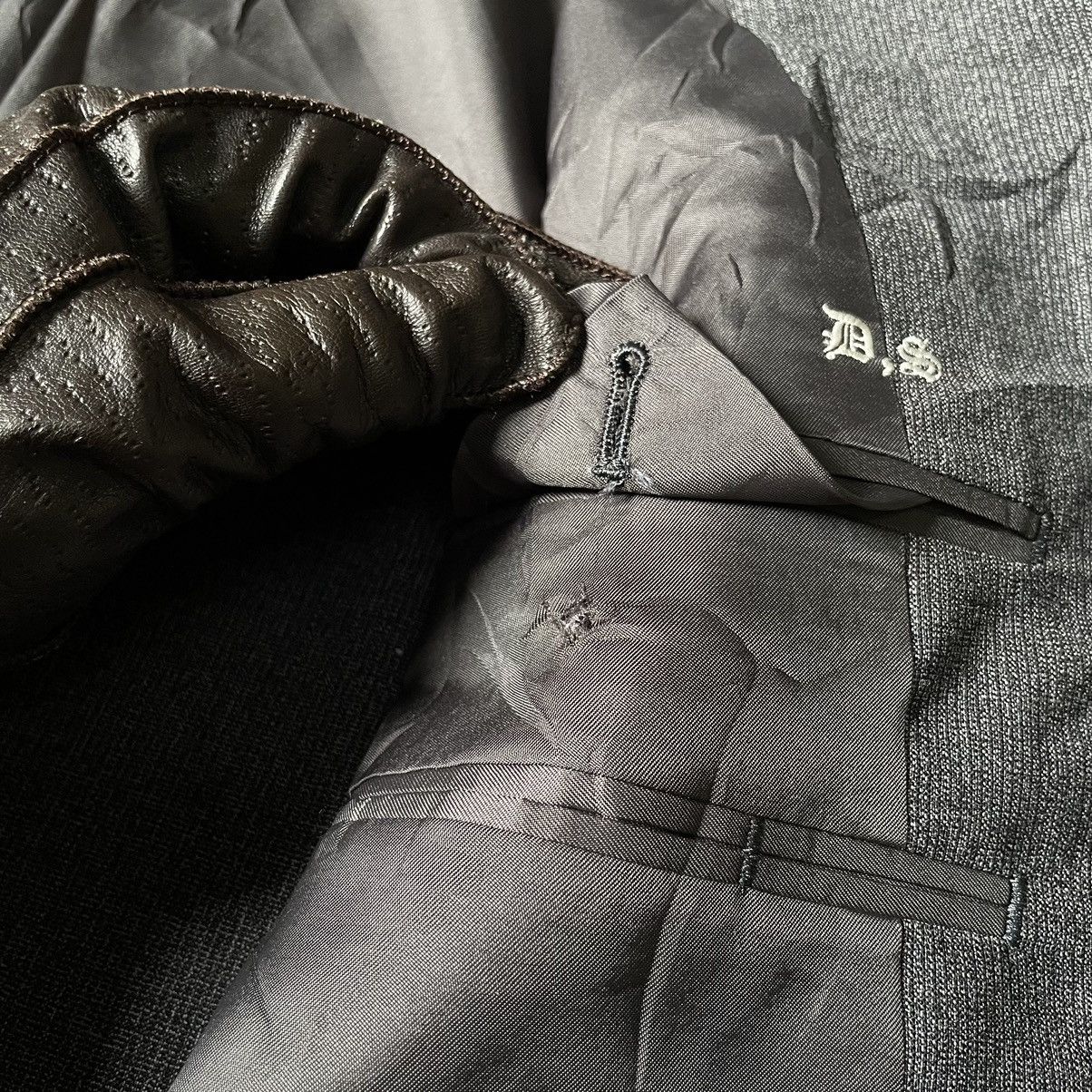 Gianni Valentino 🇮🇹 Gianni Valentino Italy Blazer Dark Gray Size US M / EU 48-50 / 2 - 17 Thumbnail