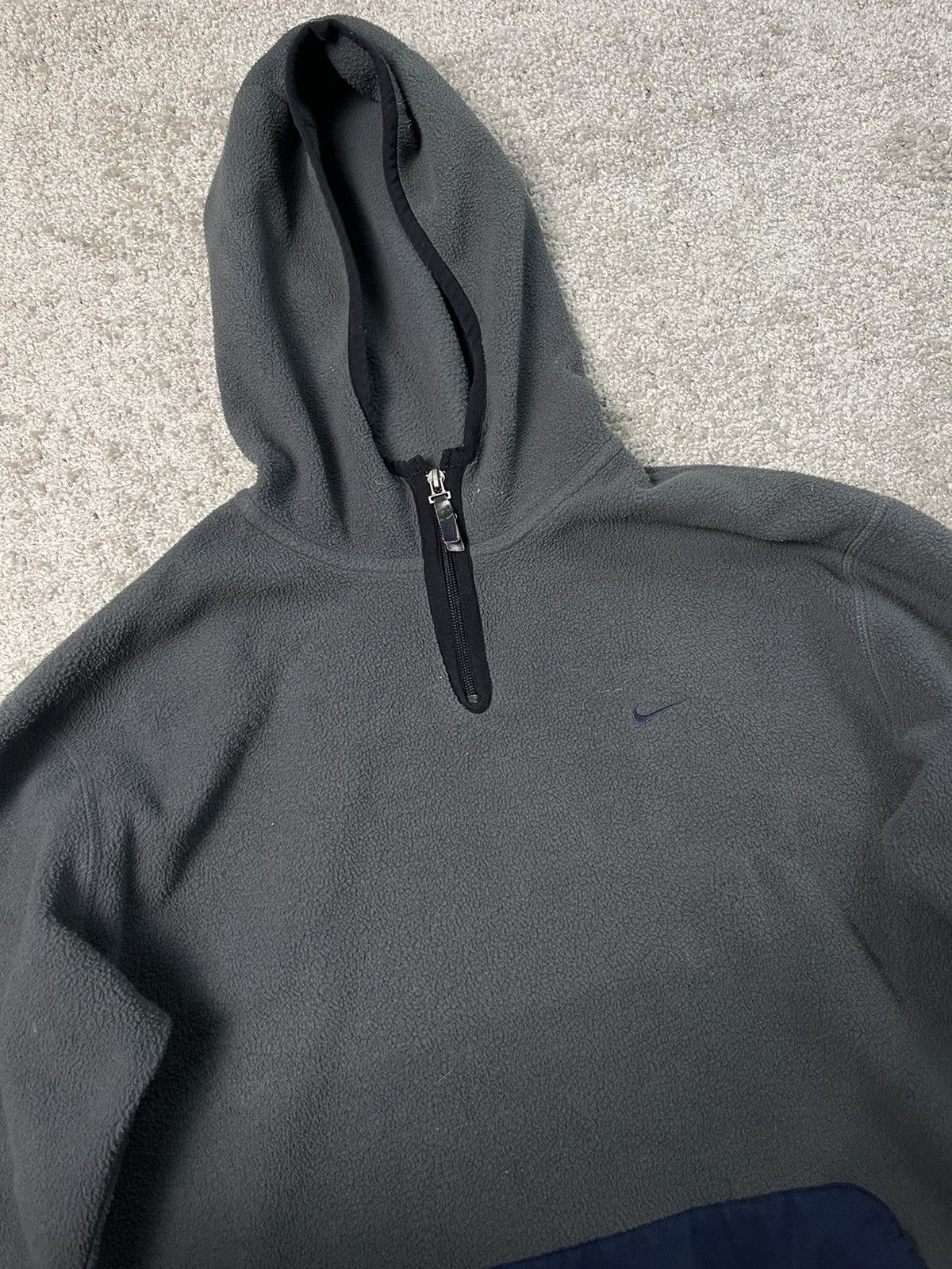 Nike Nike hoodie fleece ninja vintage y2k Size US M / EU 48-50 / 2 - 2 Thumbnail