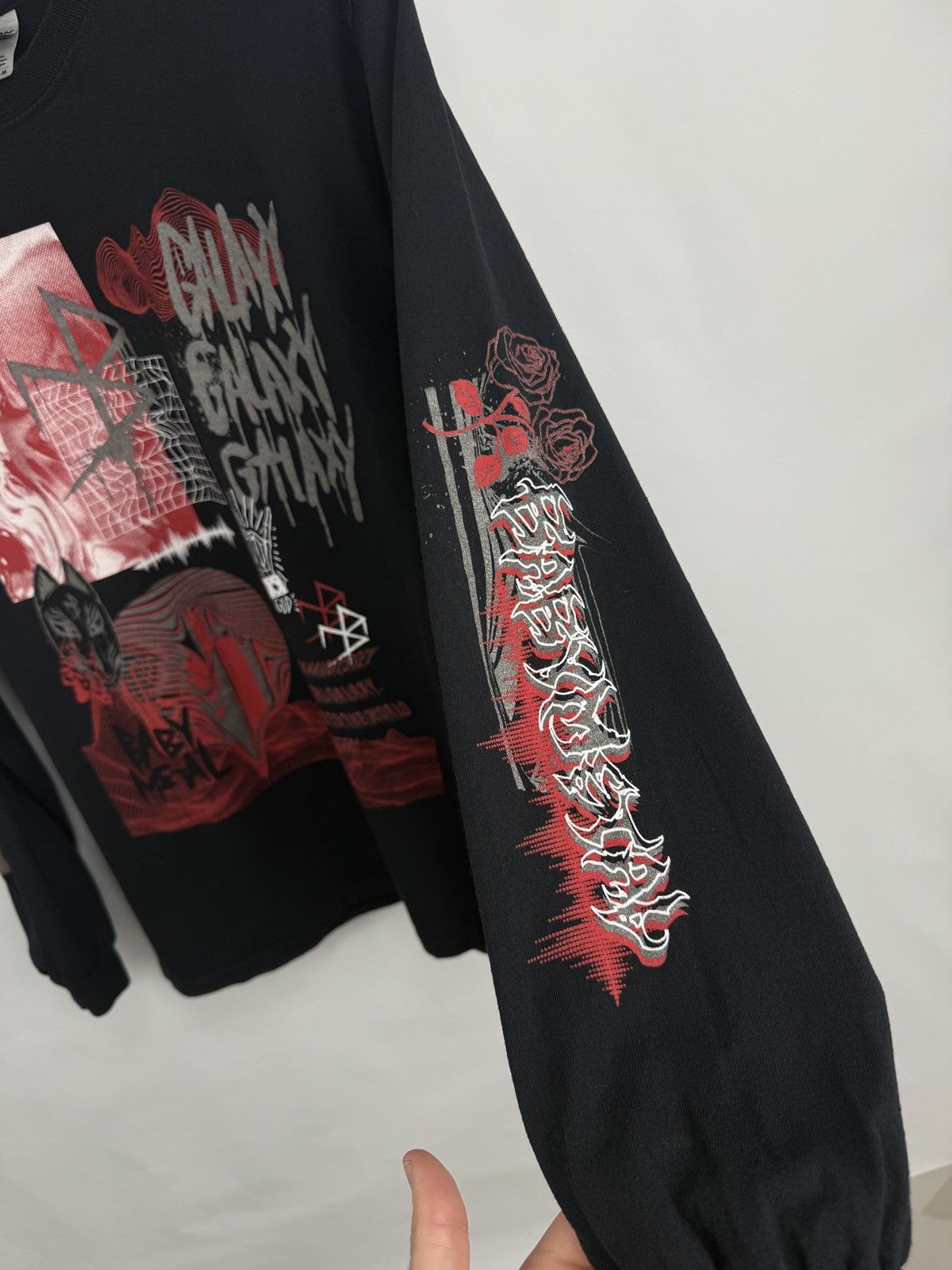 Band Tees 🖤🇯🇵 BABY METAL Galaxy Long Sleeve Cyberpunk Emo Goth Y2K Size US M / EU 48-50 / 2 - 8 Thumbnail