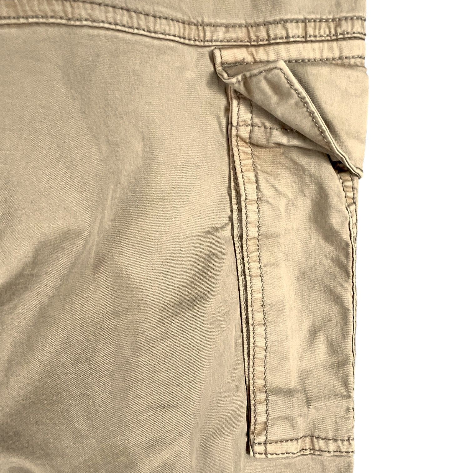 Garage Women's Garage Denim Khaki Ripcord Cargo Pants - Size XS Size 28" / US 6 / IT 42 - 3 Thumbnail