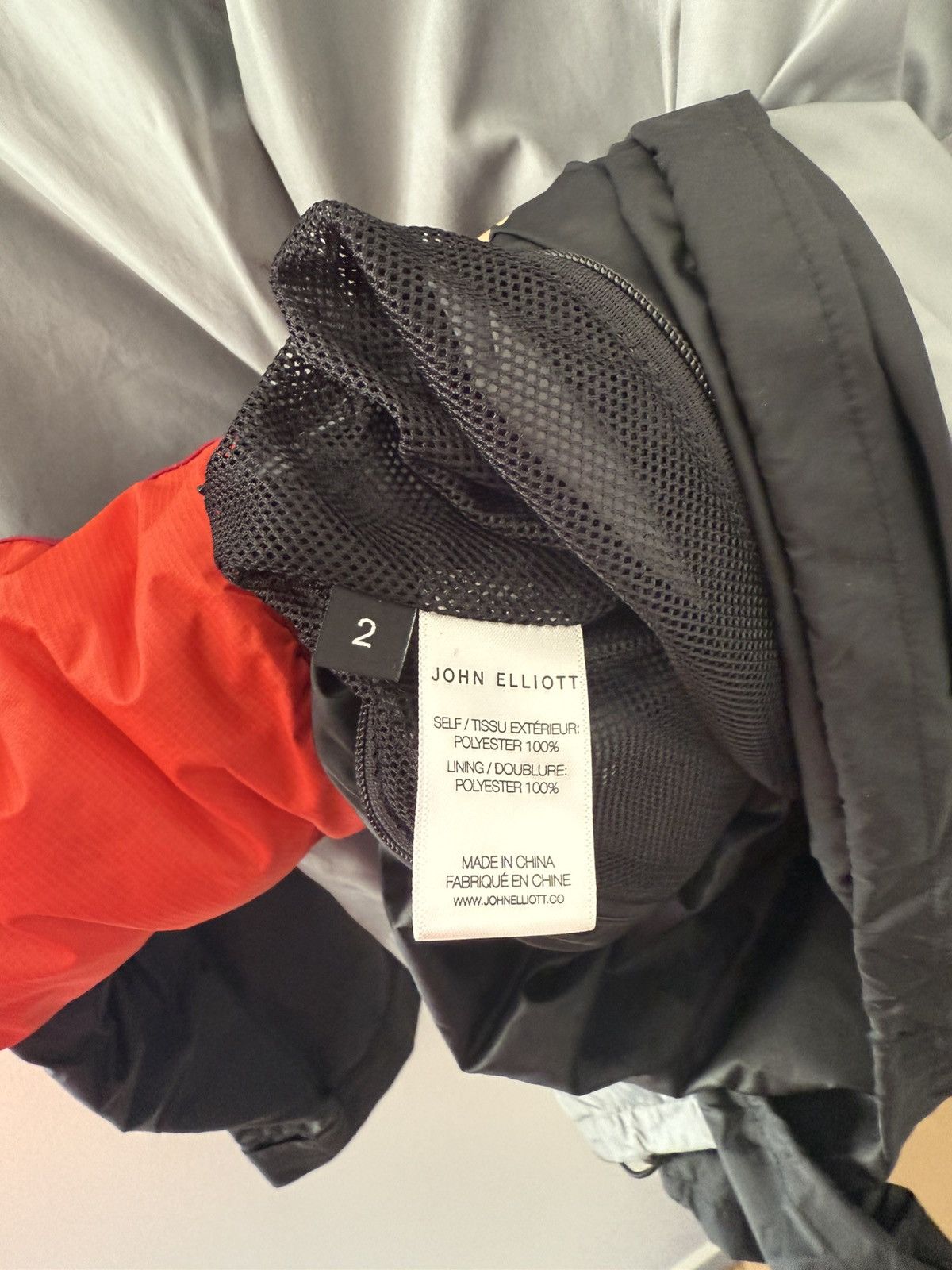 John Elliott John Elliott Blue and Grey Sail Pullover Jacket Size US M / EU 48-50 / 2 - 8 Thumbnail