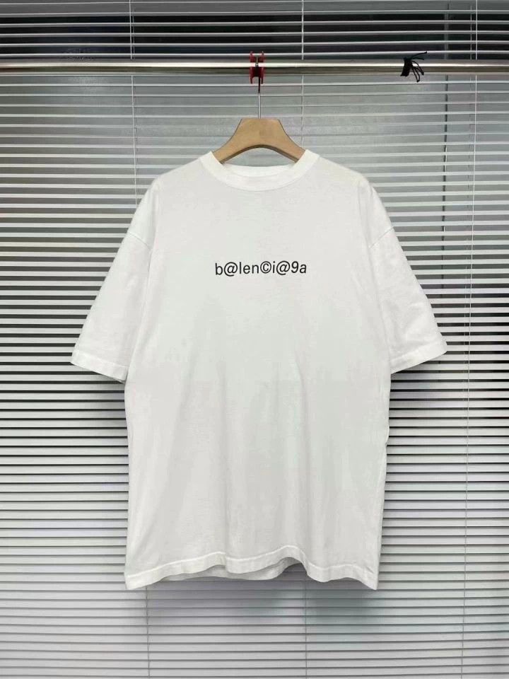 Balenciaga Balenciaga White Email Letter Short Sleeve Size US XXS / EU 40 - 1 Thumbnail