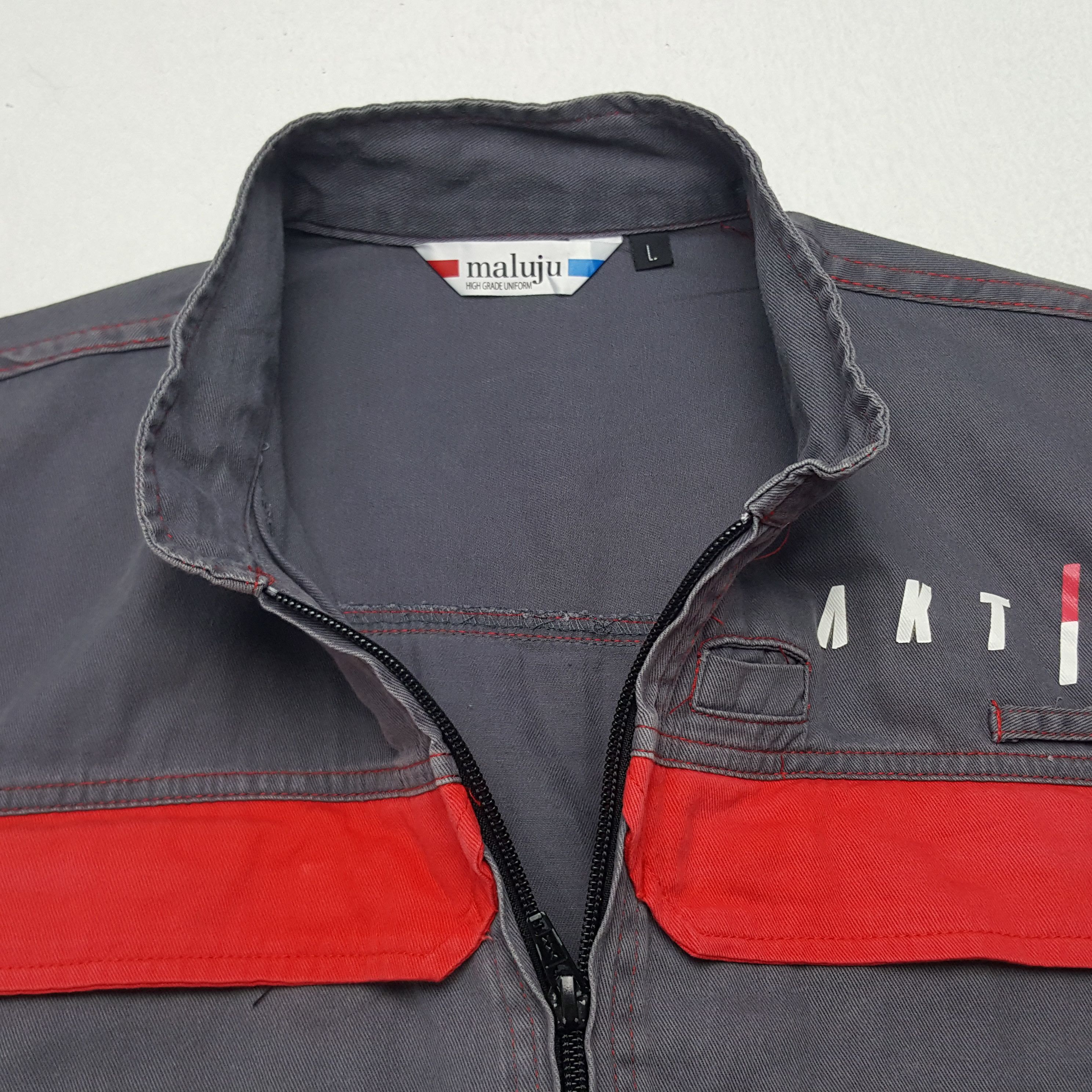 Japanese Brand × Vintage Vintage Aktlo Japanese Workwear Style Coverall Jacket Size US M / EU 48-50 / 2 - 9 Thumbnail