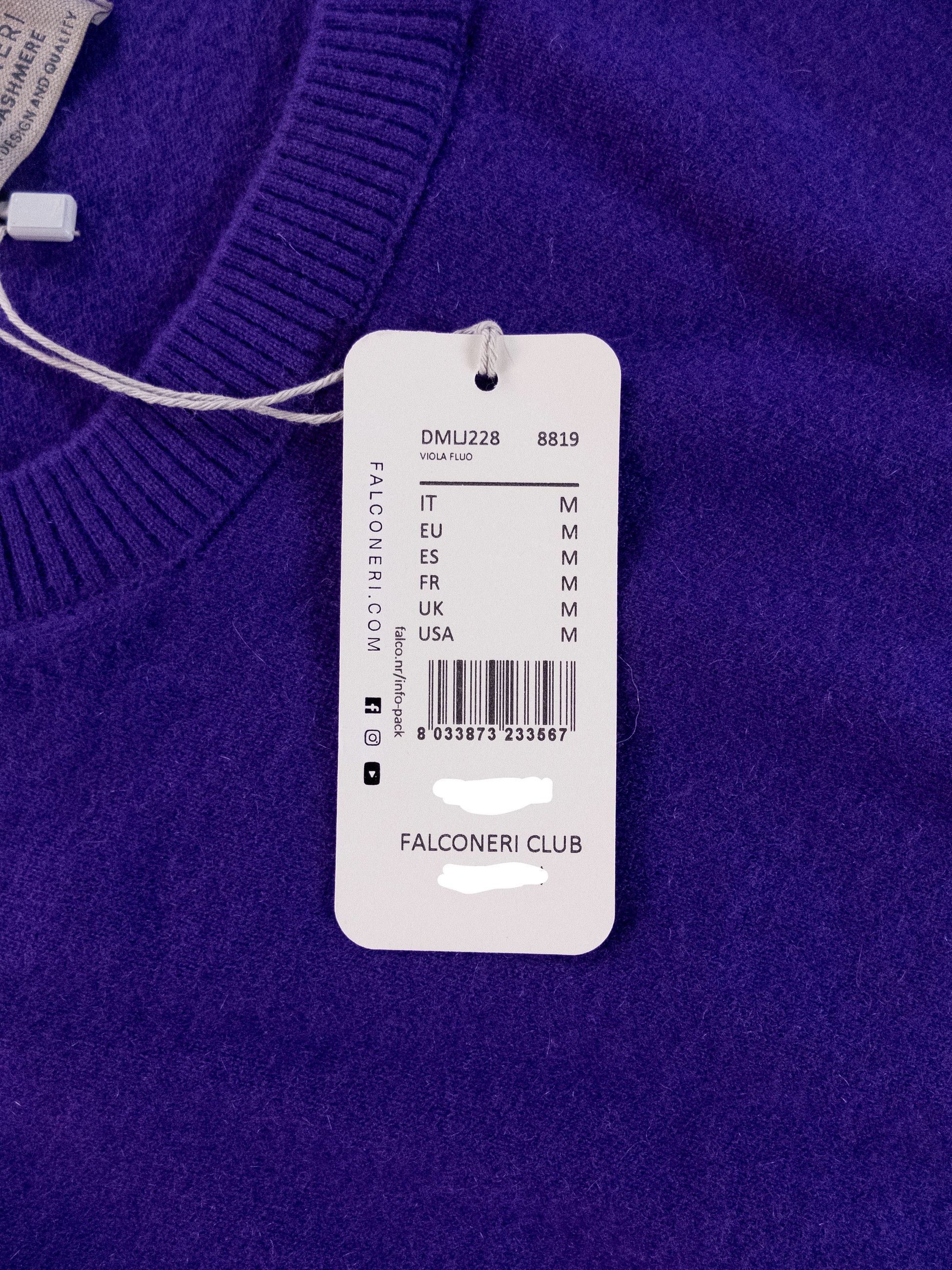 Other FALCONERI purple cashmere crewneck sweater Medium Size M / US 6-8 / IT 42-44 - 3 Thumbnail