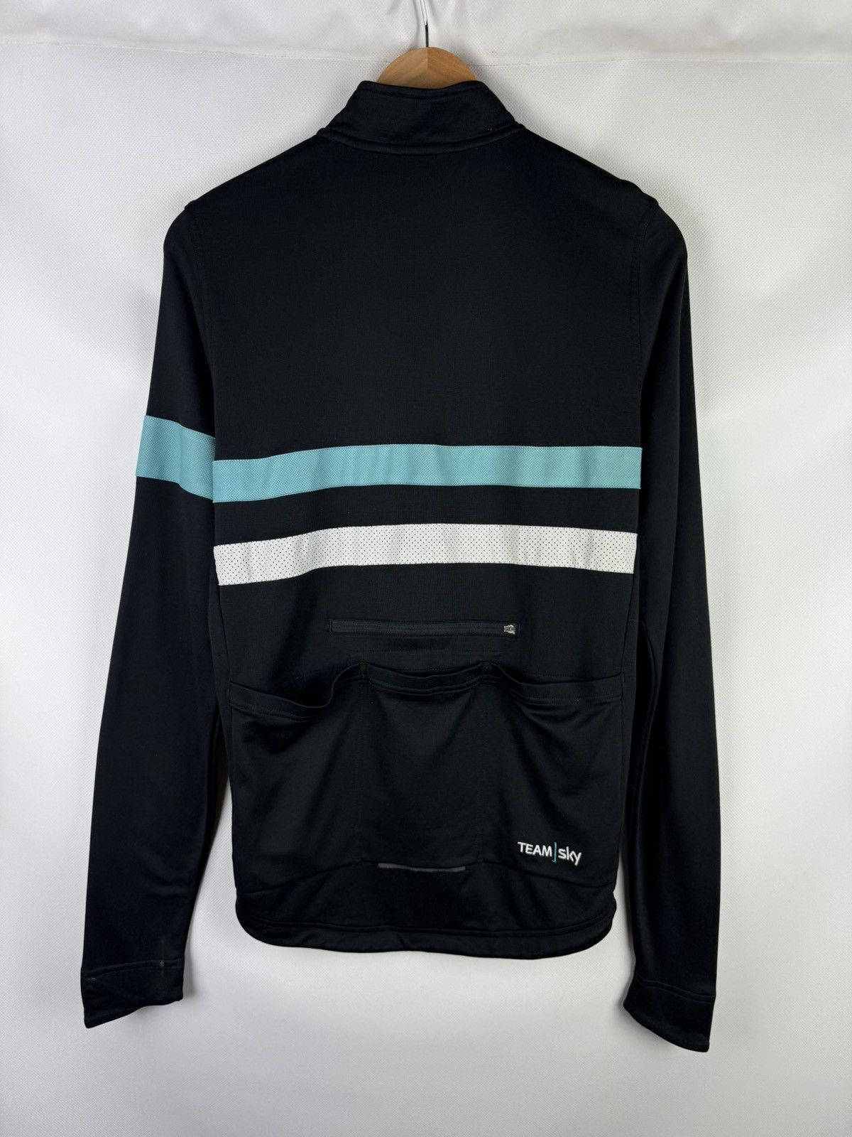 Rapha Rapha Team Sky Men’s Full Zip Cycling Long Sleeve Jersey Size US S / EU 44-46 / 1 - 14 Thumbnail