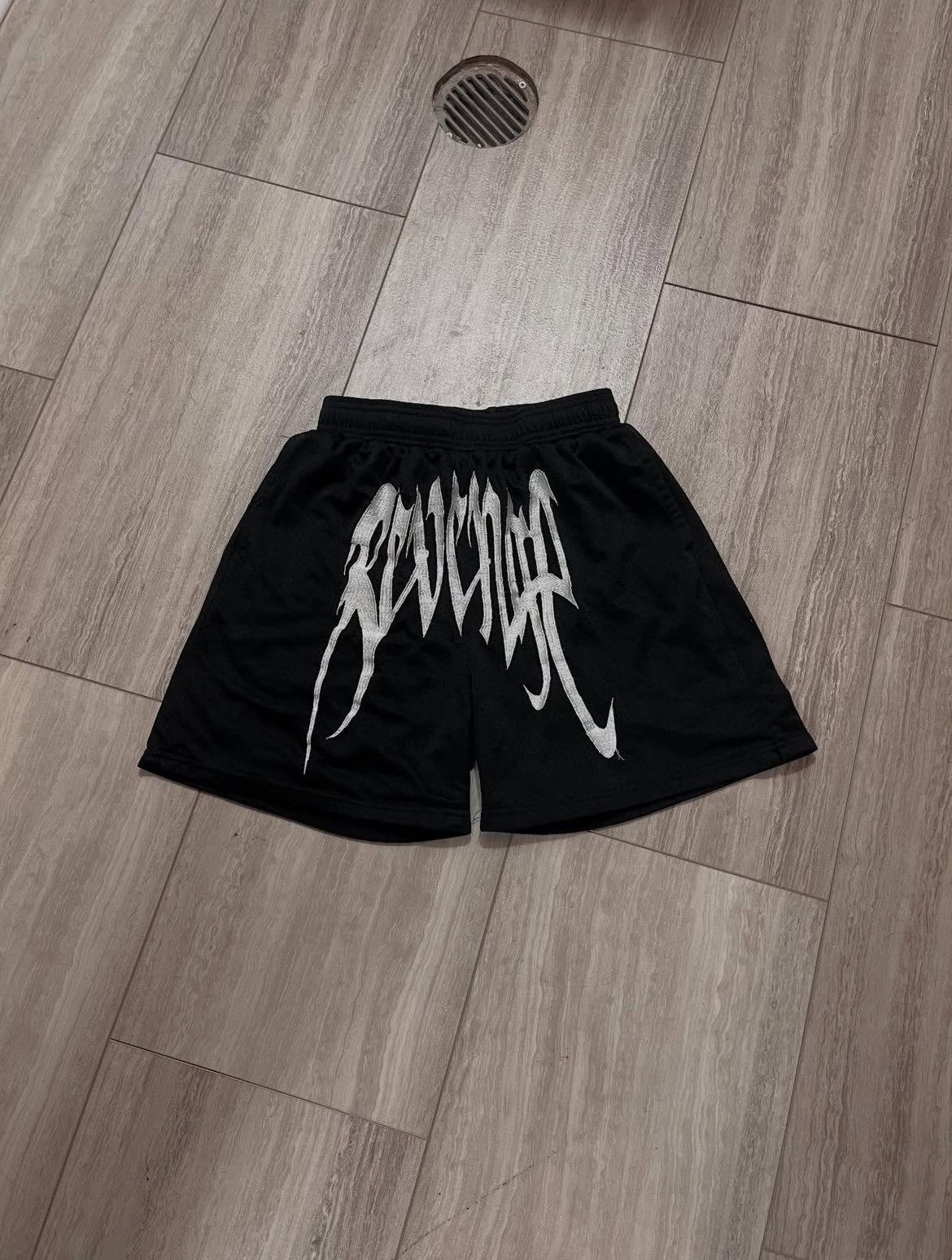 Revenge Revenge Logo Mesh Short Shorts Size US 32 / EU 48 - 1 Thumbnail