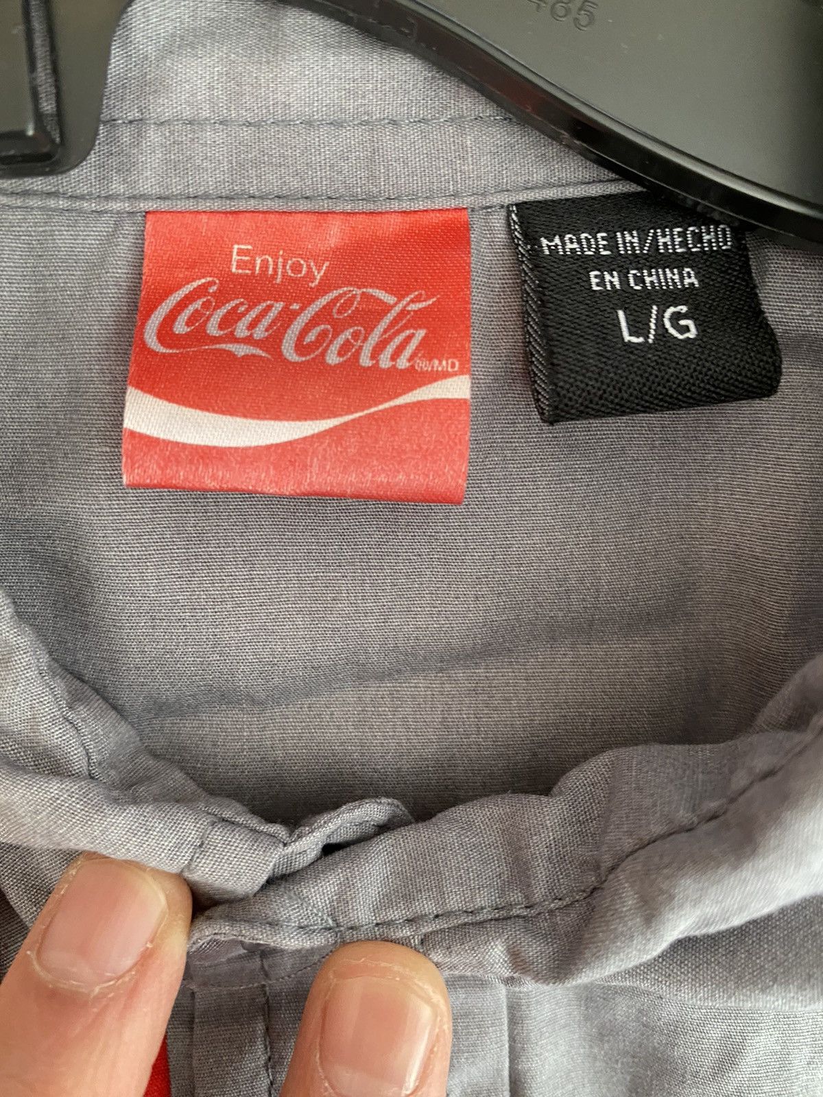Coca Cola × Vintage Vintage Coca Cola button down shirt Size US L / EU 52-54 / 3 - 4 Thumbnail