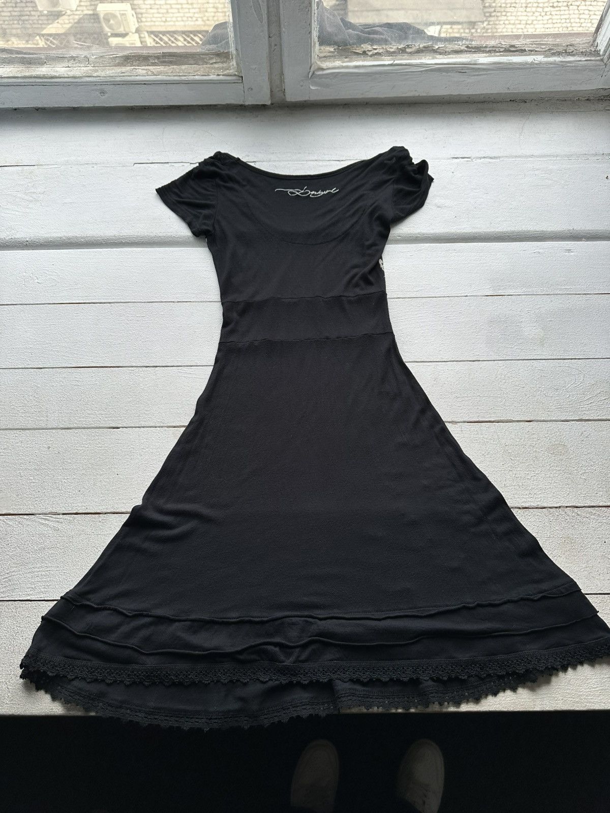 Japanese Brand STYLE❗️TATTOO Save The Queen Jean Paul Gaultier Mesh Dress Size M / US 6-8 / IT 42-44 - 7 Thumbnail