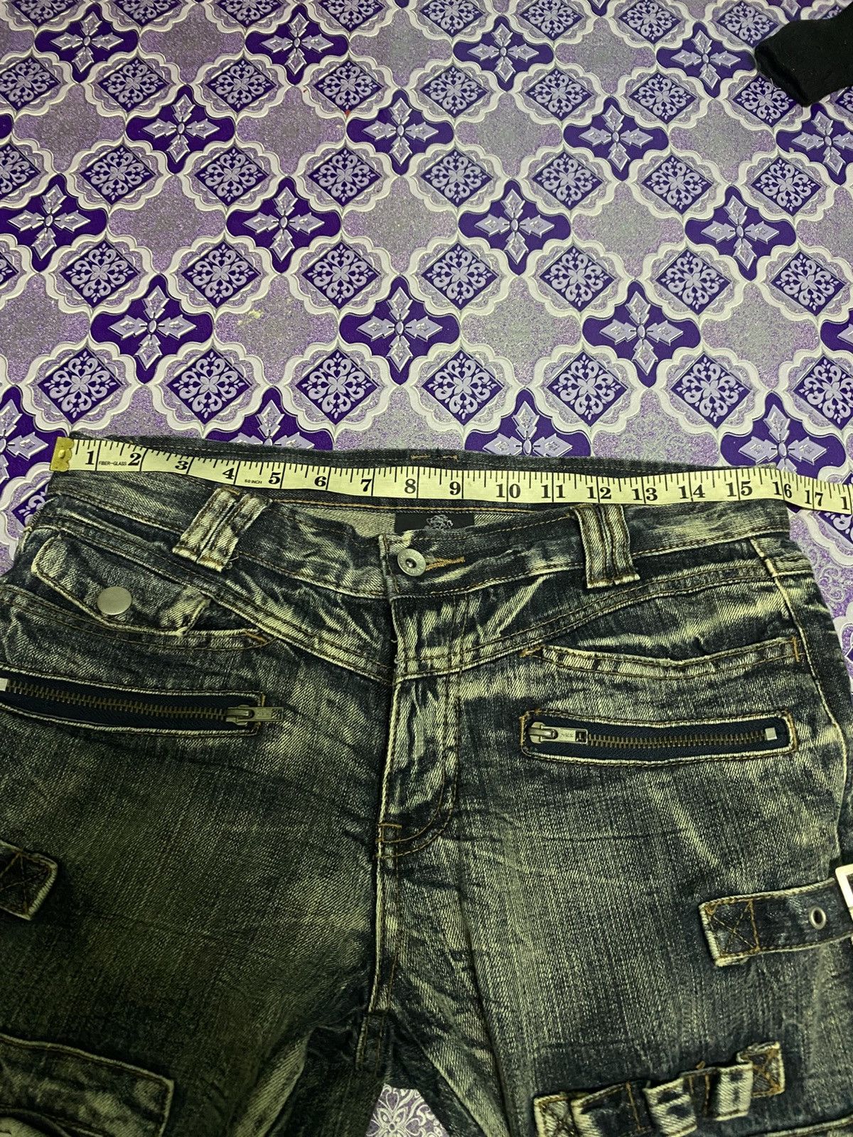 Le Grande Bleu (L.G.B.) × Vintage × semanticdesign Semantics design many pockets very rare Size US 32 / EU 48 - 14 Thumbnail