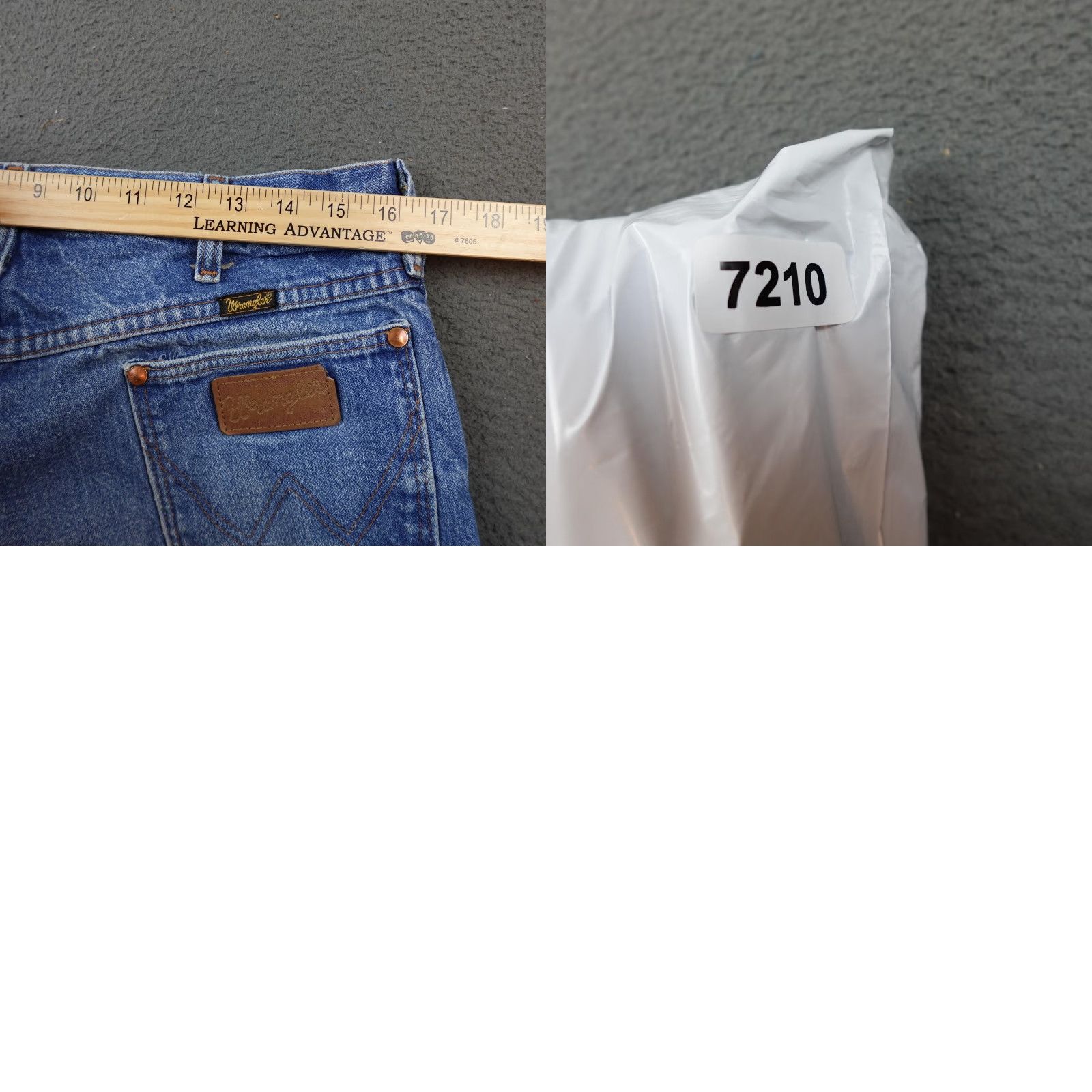 Wrangler VINTAGE Wrangler Jeans Mens 36x35 Denim Blue Western Cowboy Whiskered Size US 32 / EU 48 - 8 Thumbnail
