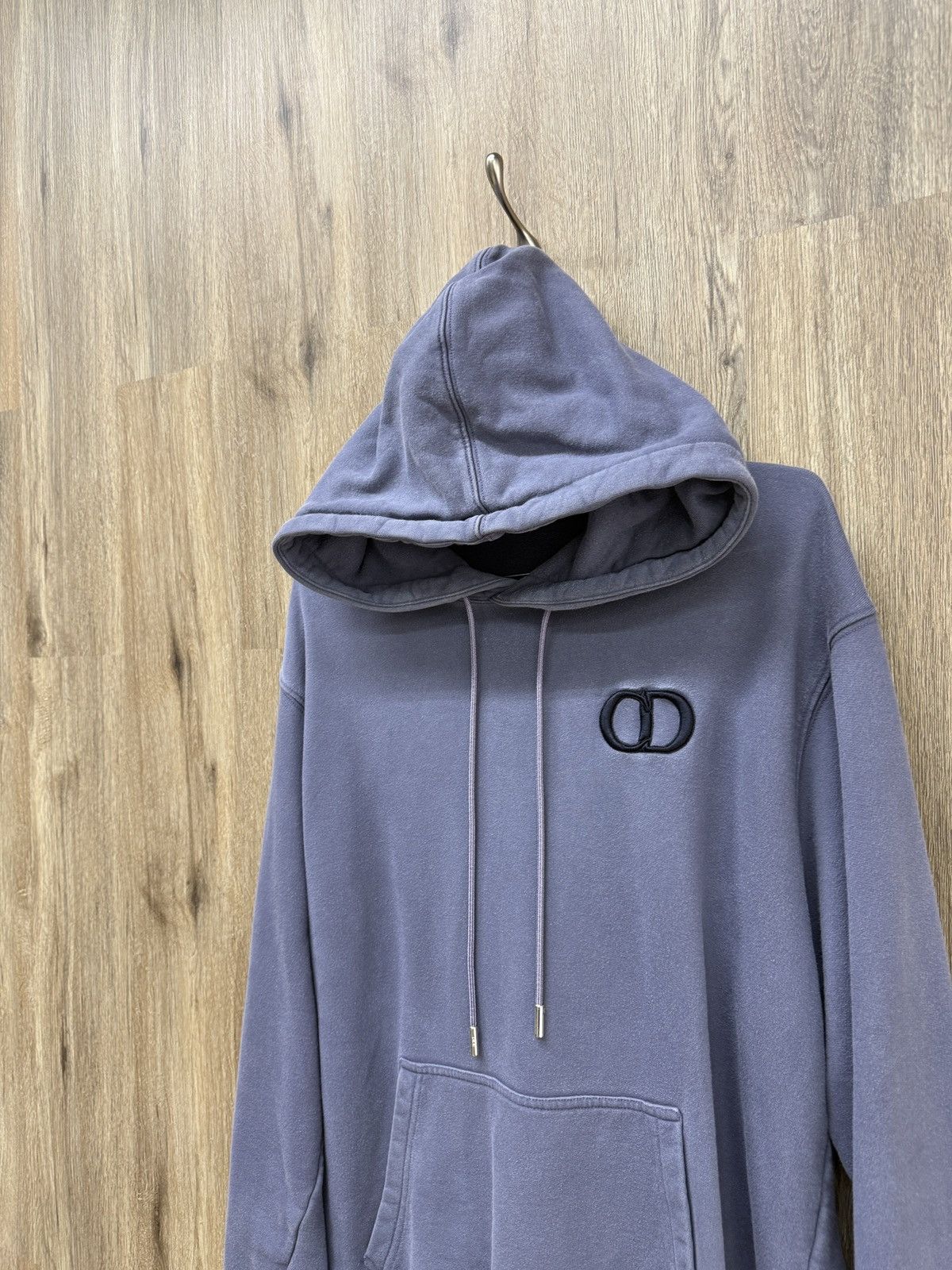 Dior Christian Dior CD Purple Hoodie Size US L / EU 52-54 / 3 - 3 Thumbnail