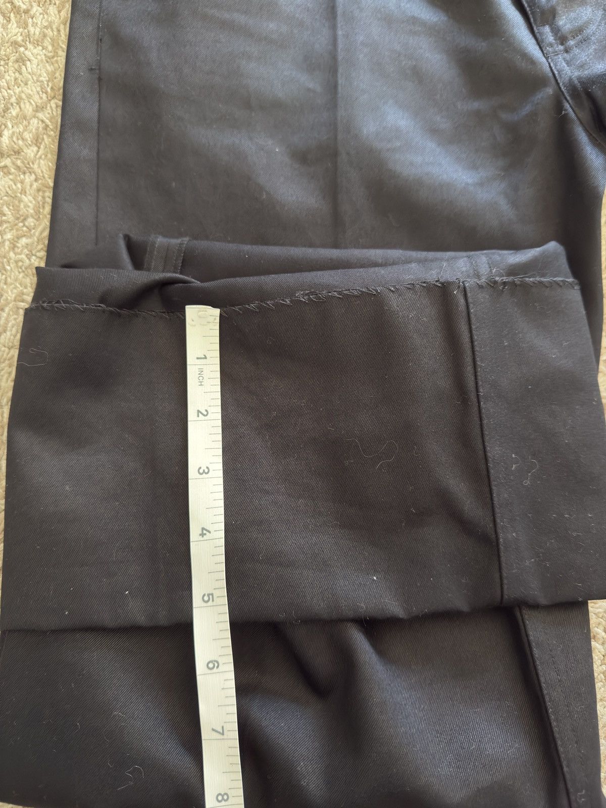 Balenciaga Demna 2018 Black Baggy Trousers Size US 30 / EU 46 - 8 Thumbnail