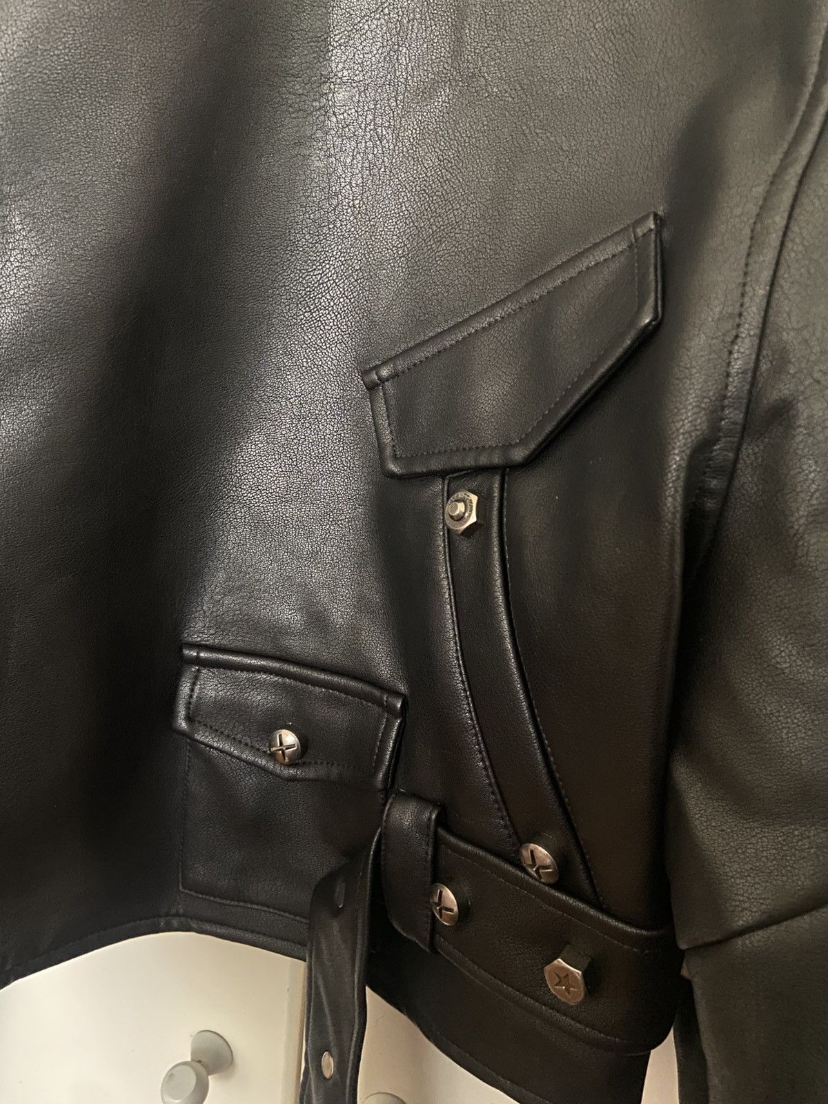 Japanese Brand Korean style Oversized faux leather jacket Size US M / EU 48-50 / 2 - 5 Thumbnail