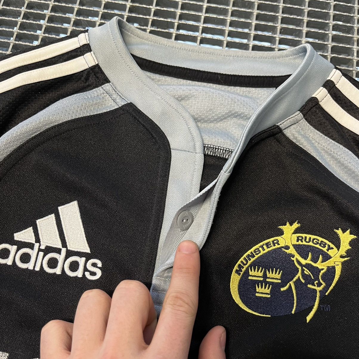 Adidas 2008 Adidas Munster Rugby Jersey Tee T-shirt Blokecore Y2K Size US M / EU 48-50 / 2 - 6 Thumbnail