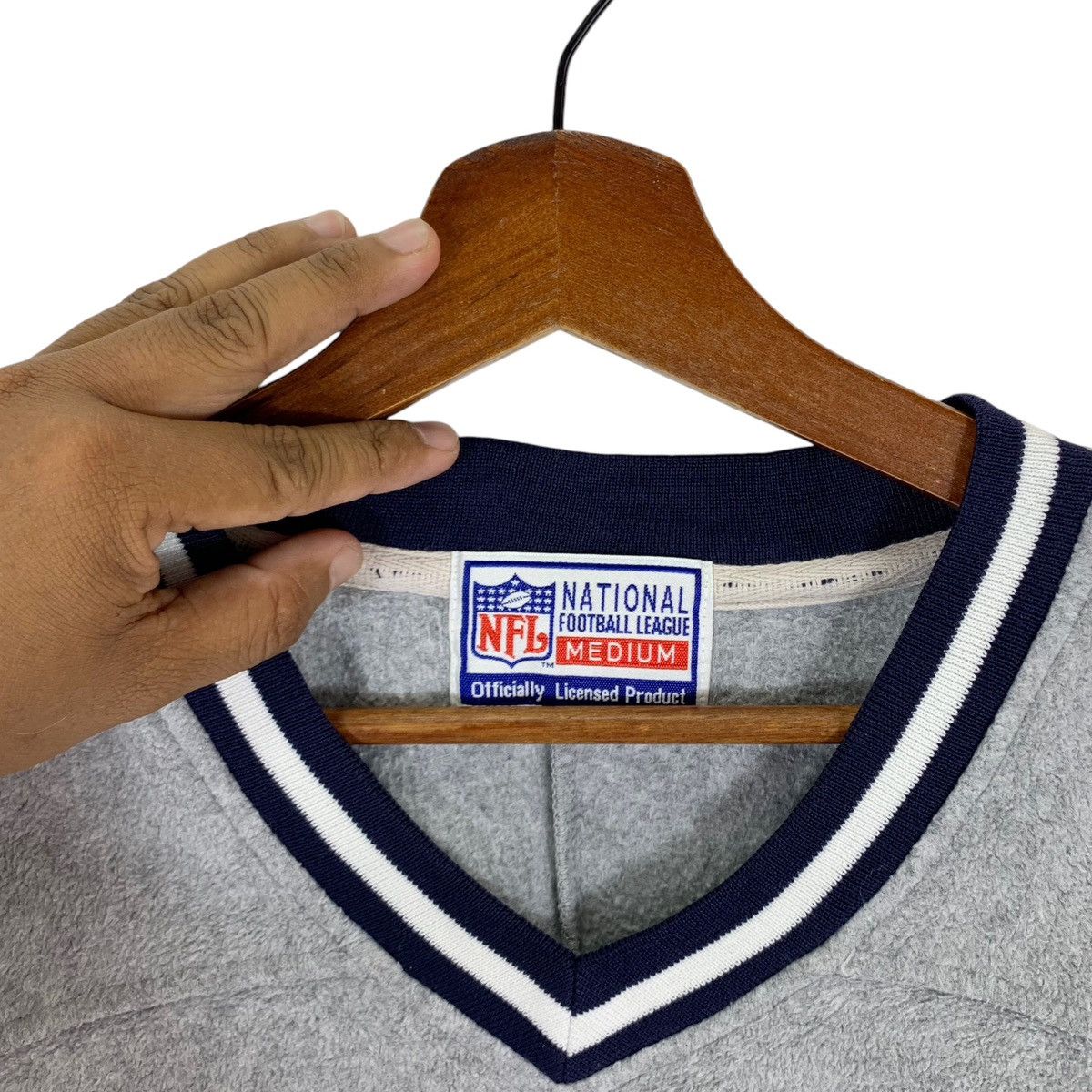 NFL × Starter VINTAGE DALLAS COWBOY NFL SPORTSWEAR FLEECE SWEATER Size US M / EU 48-50 / 2 - 6 Thumbnail
