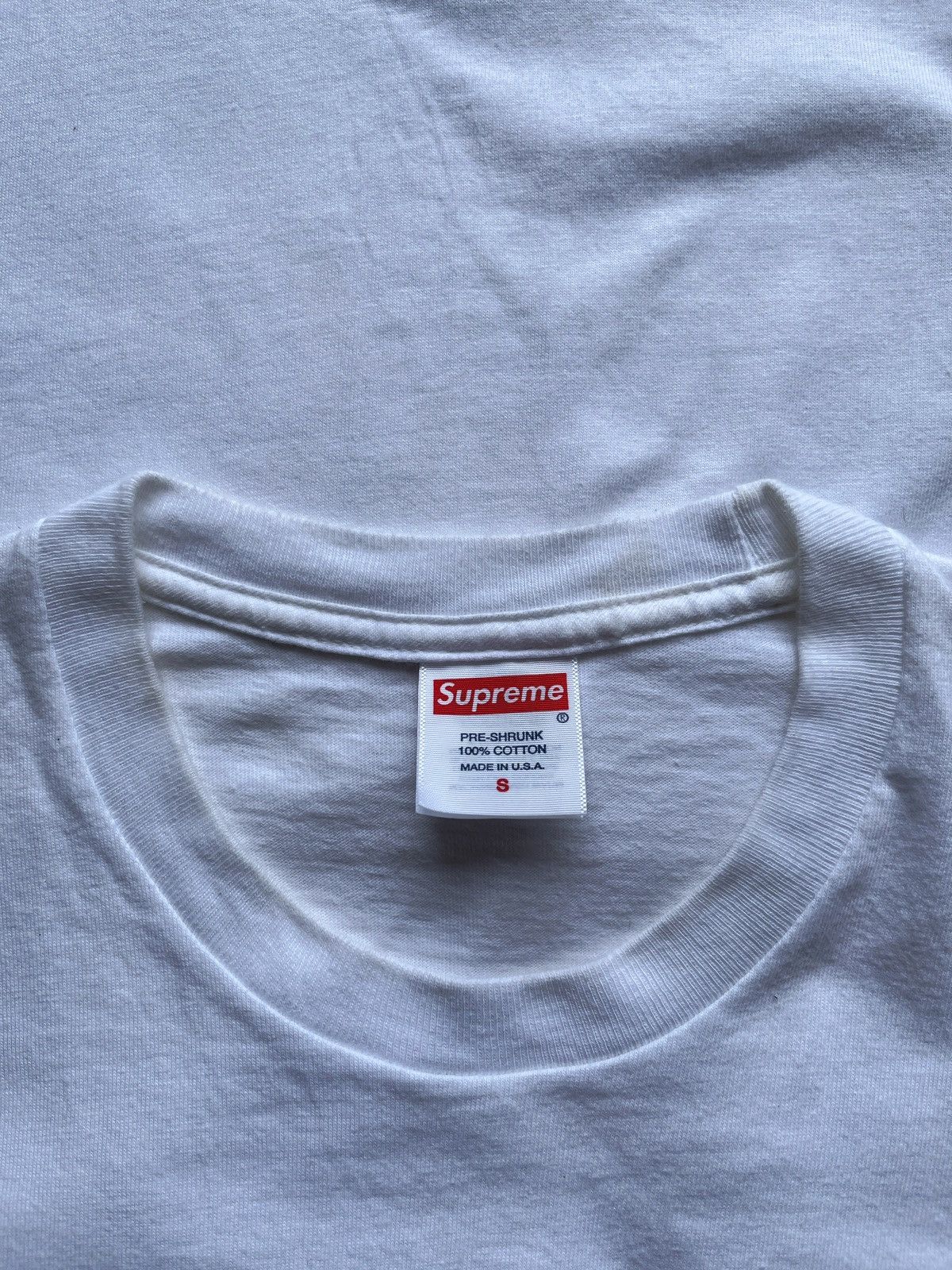 IRAK × Supreme Supreme X Irak Cast White Tee Size US S / EU 44-46 / 1 - 4 Thumbnail