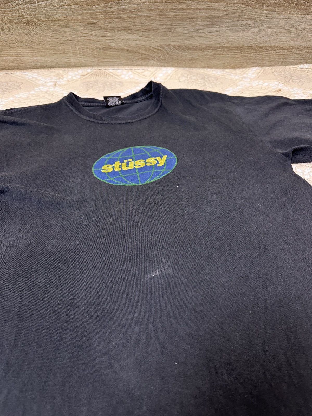 Stussy 🔥 Stussy Worldwide Logo Vintage Faded Distressed T Shirt Size US M / EU 48-50 / 2 - 3 Thumbnail
