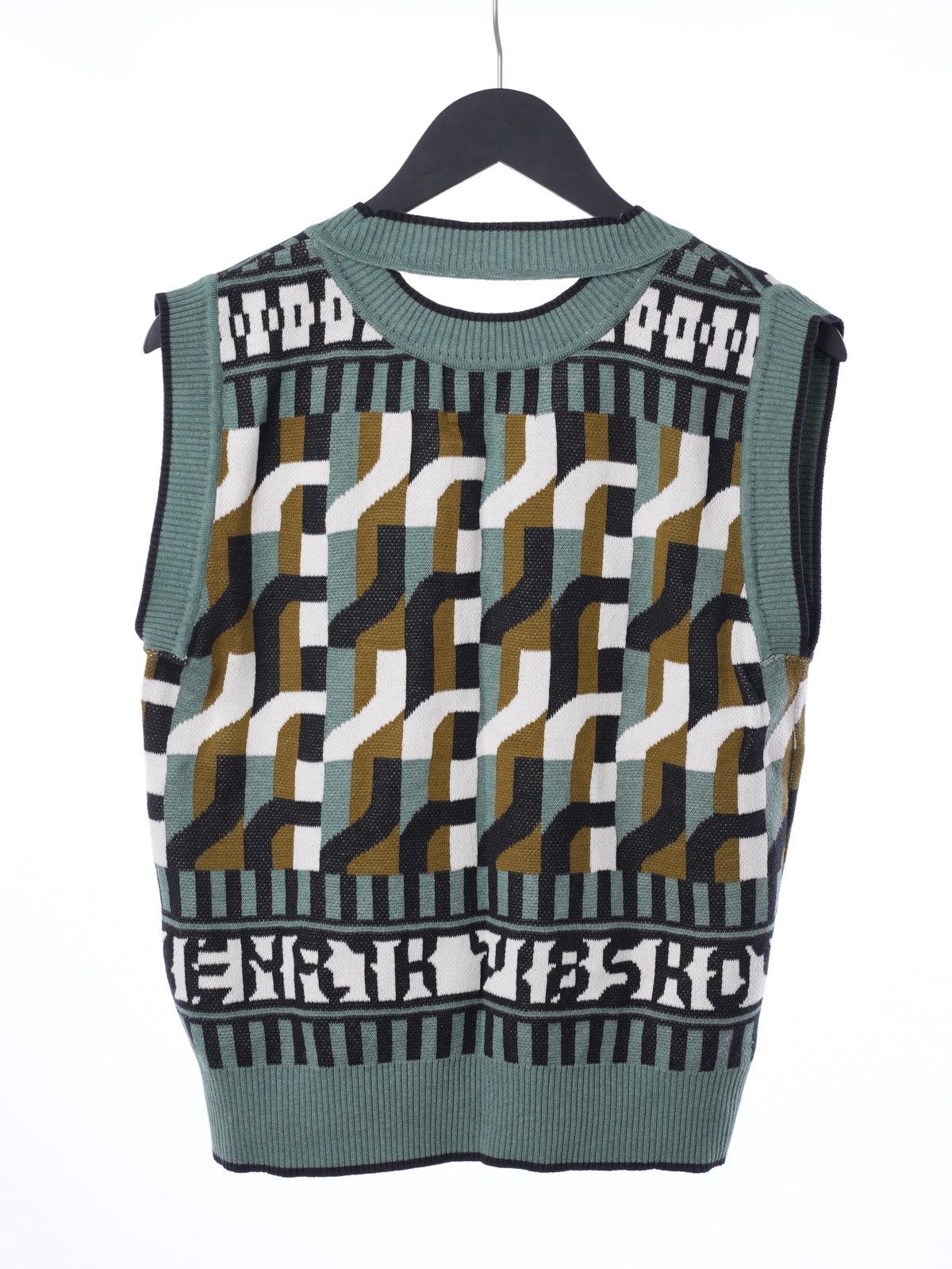 Henrik Vibskov Henrik Vibskov FW22 Knitted Jacquard Vest S Size US S / EU 44-46 / 1 - 7 Thumbnail
