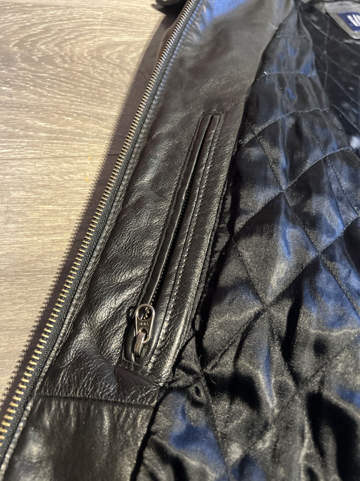 Gap × Vintage Vintage Gap Cow Leather Jacket Size US M / EU 48-50 / 2 - 10 Thumbnail