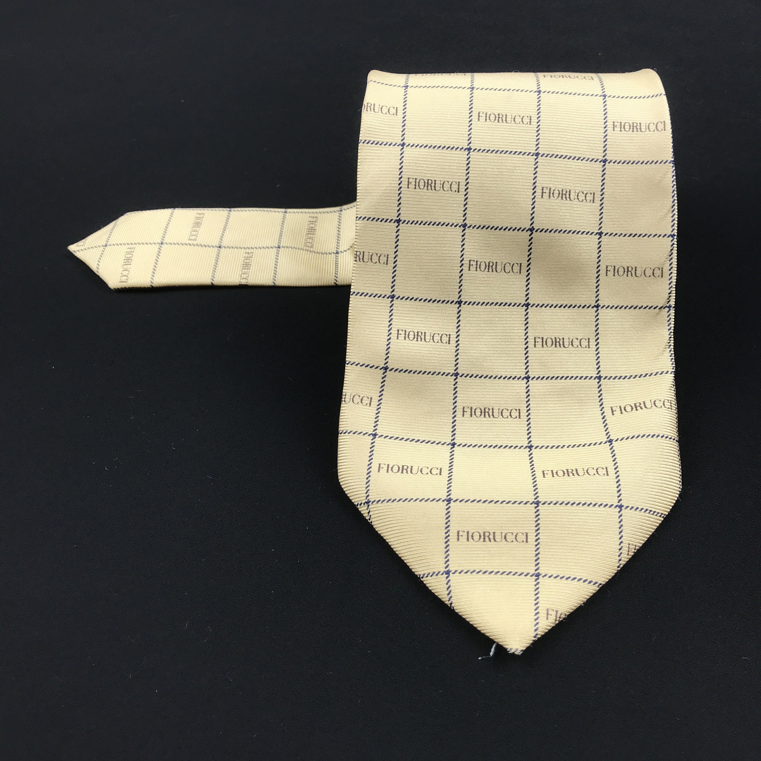Fiorucci × Japanese Brand × Vintage Vintage Fiorucci Silk Necktie Size ONE SIZE - 1 Thumbnail